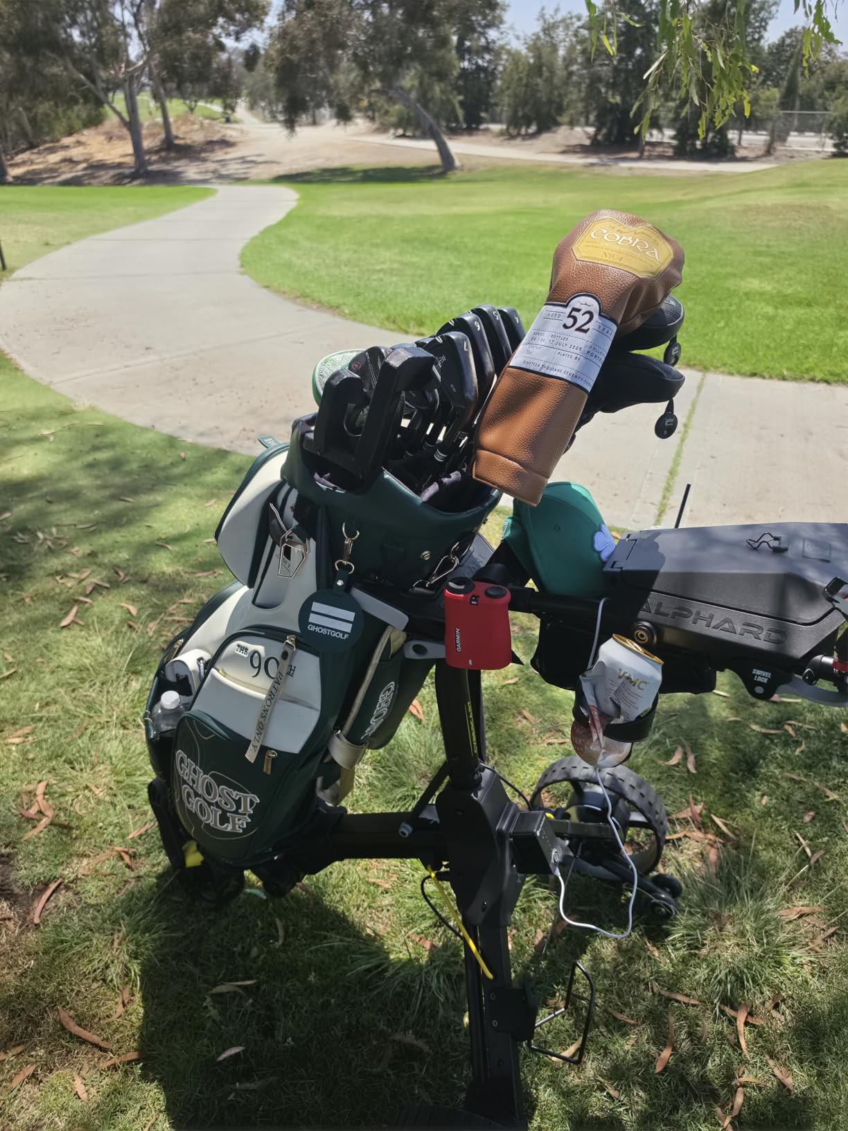 Alphard Cybercart Electric Golf Cart | Remote Control & Compact Folding | Motorized Electric Golf Cart: 6-Axis Gyro, 36 Holes Battery, Auto Brake, Magnetic Pad, Anti-tip Wheels customer photo 1