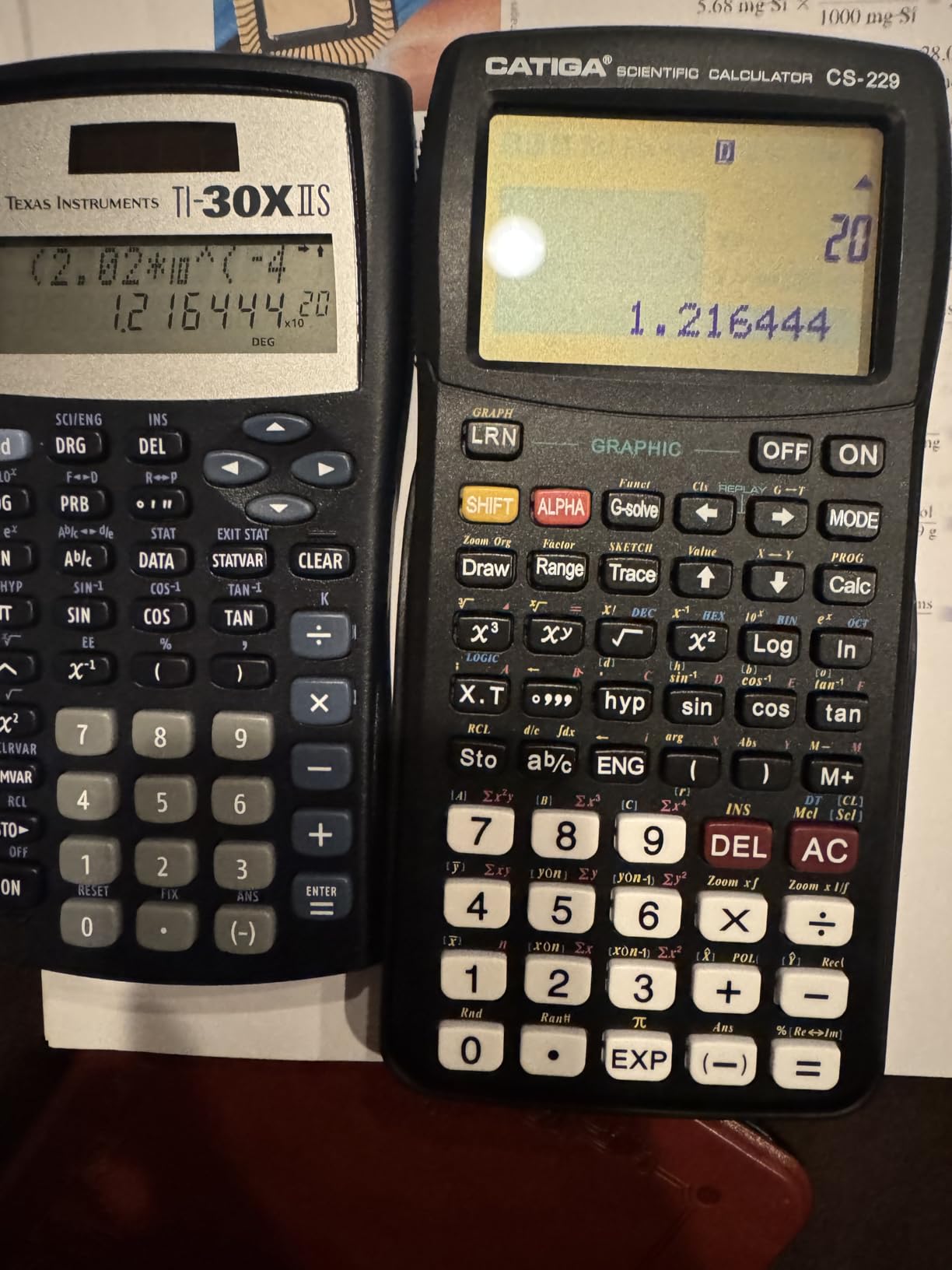 CATIGA Scientific Calculator with Graphic Functions, Upgraded Multi-Mode Graphing Calculators for Students, High School & College Calculator Scientific, Calculadora Cientifica, CS-229 customer photo 2