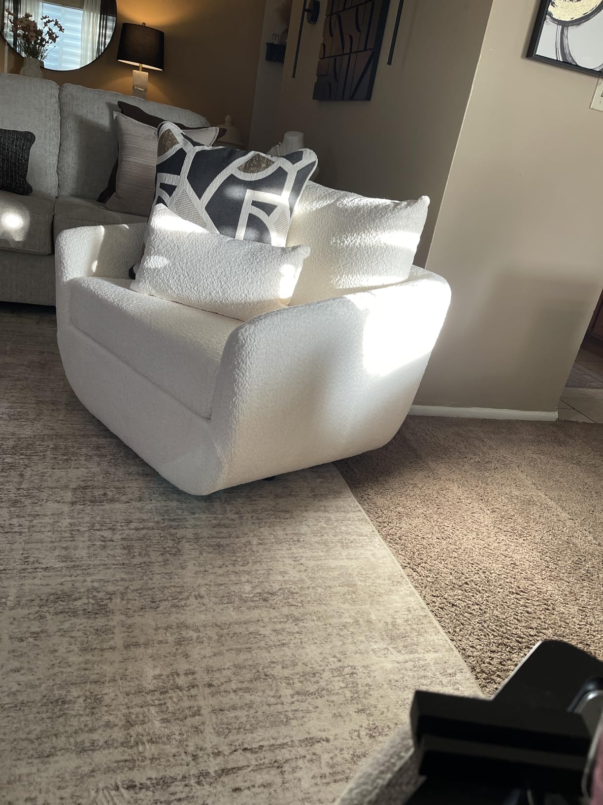 360 Swivel Accent Armchair, 39.3