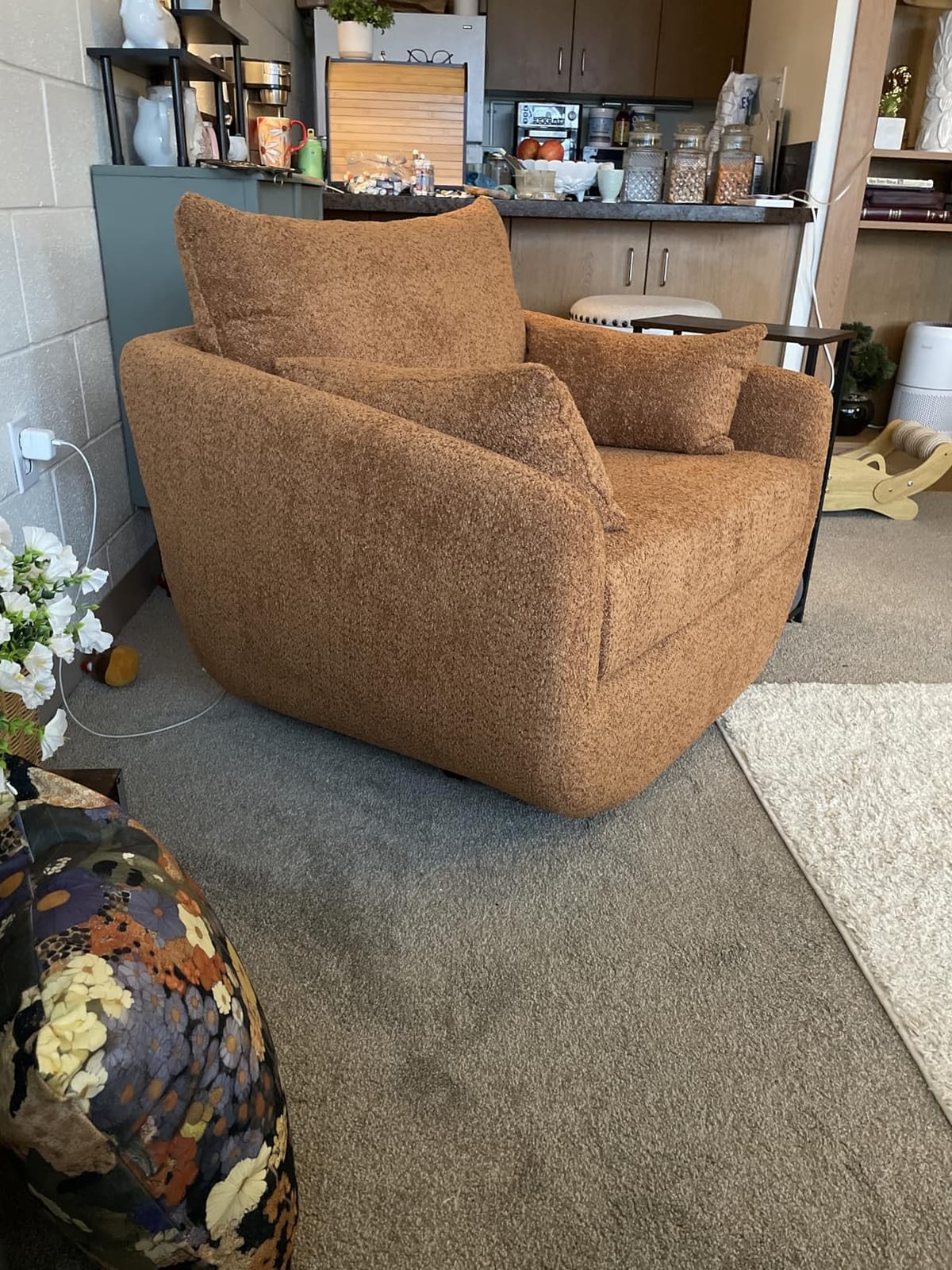 360 Swivel Accent Armchair, 39.3
