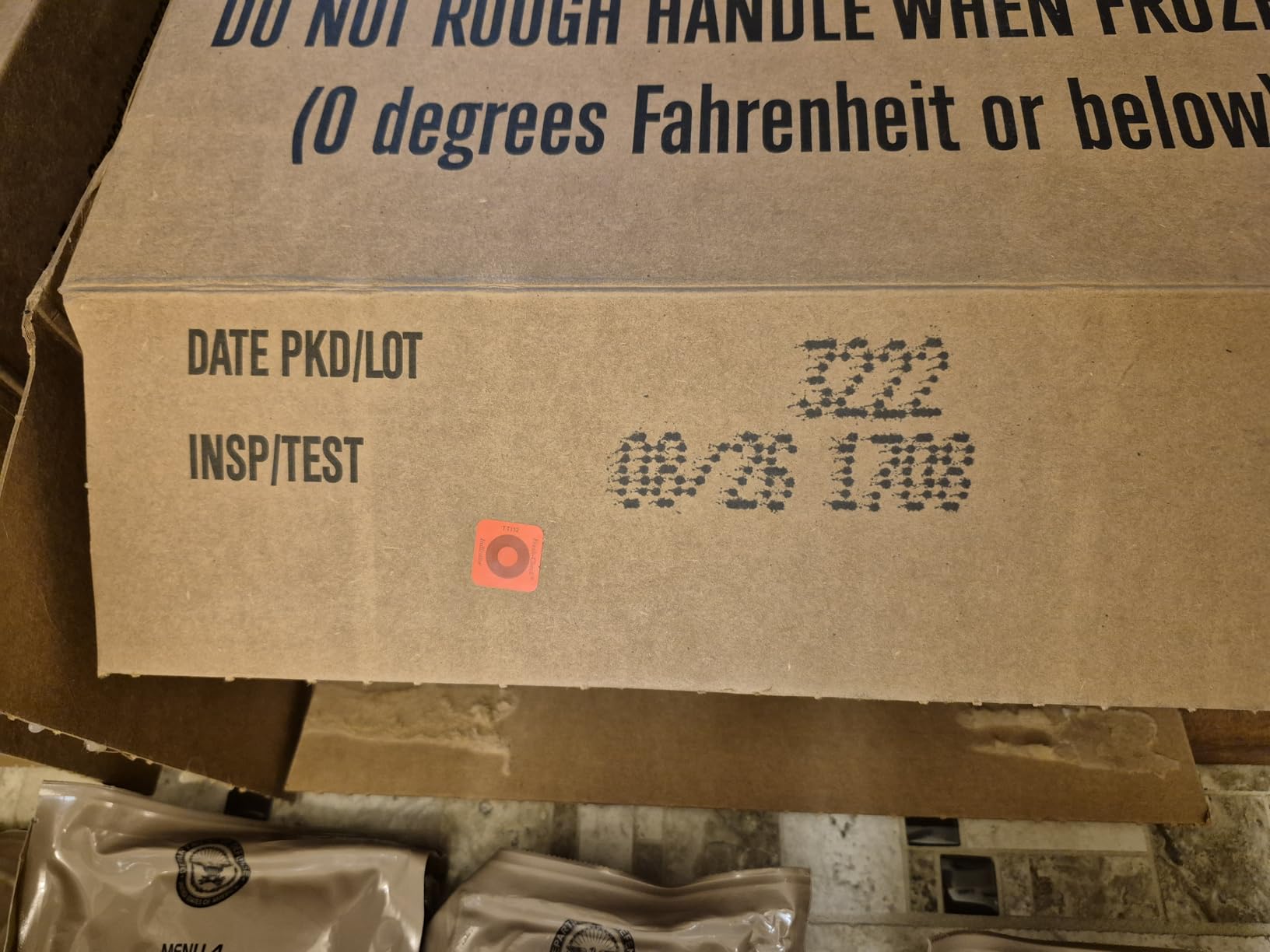 2026 Inspection MRE, U.S. MRE Meals, Emergency Supplies, Emergency Food Supply, Survival Food w/Flameless Heater, Ready Meals (Variety Pack of 24) - (A & B Case Fresh Stock) MREs have 10 Year Shelf Life From Inspection Date - 2023 Pack / 2026 Inspection customer photo 2