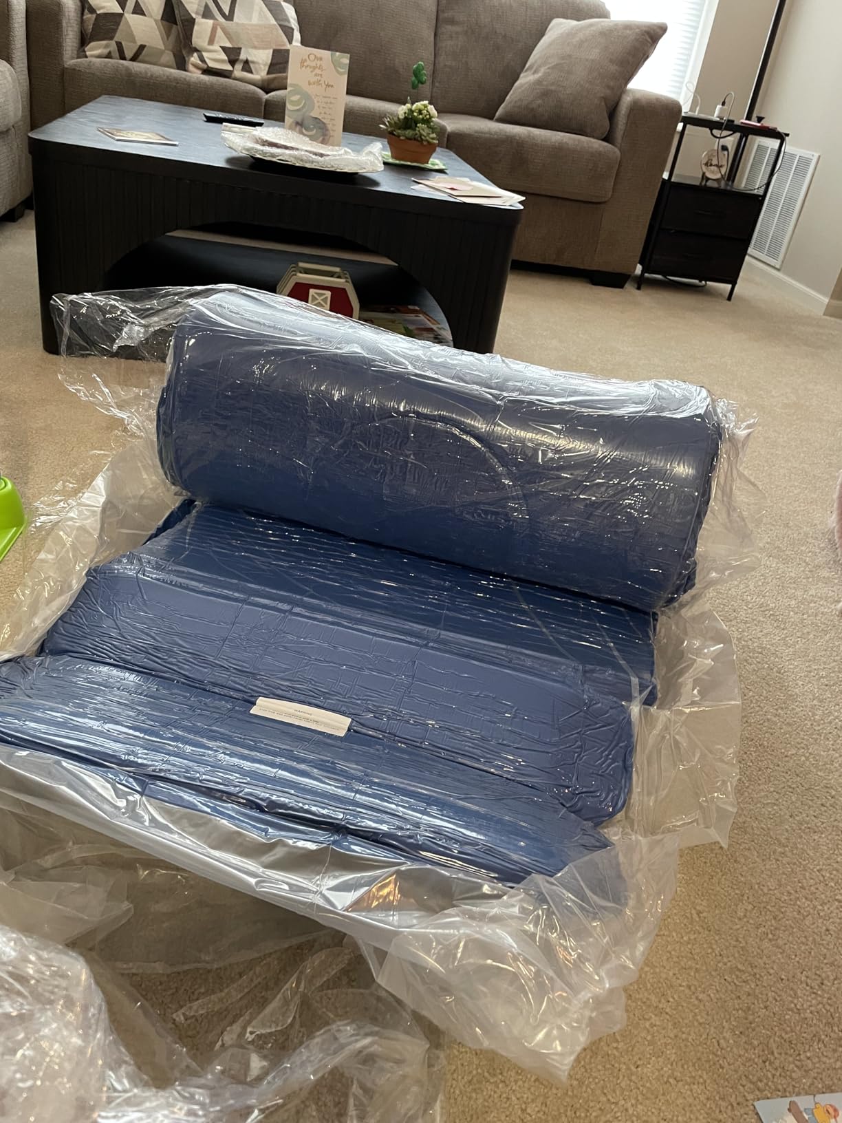 Toddler Couch, 12-Piece Modular Kids Play Couch for Bedroom | Grey modular sofa, High density soft foam, detachable washable cover, kid-safe design, portable for playroom & living room customer photo 1