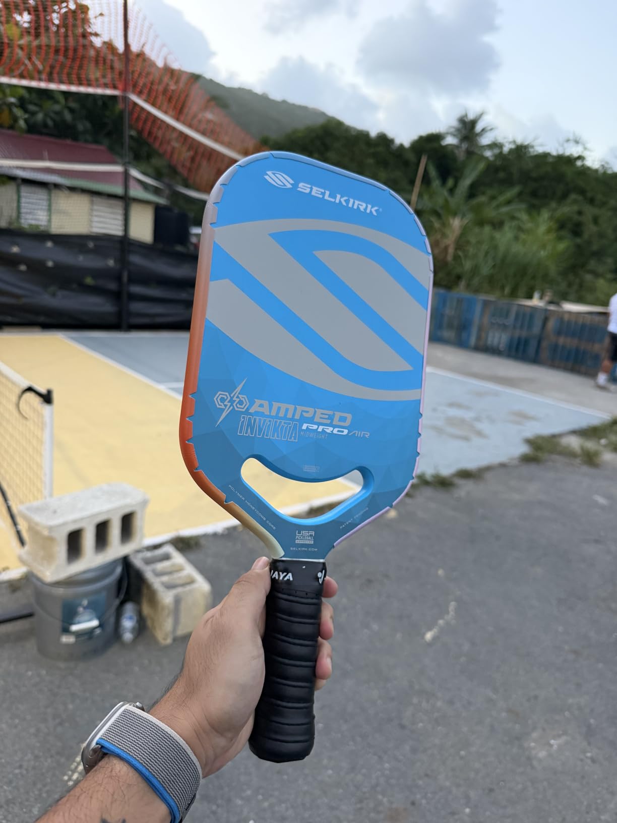 Selkirk Sport Amped Pickleball Paddles | Fiberglass | Polypropylene X5 Core customer photo 1