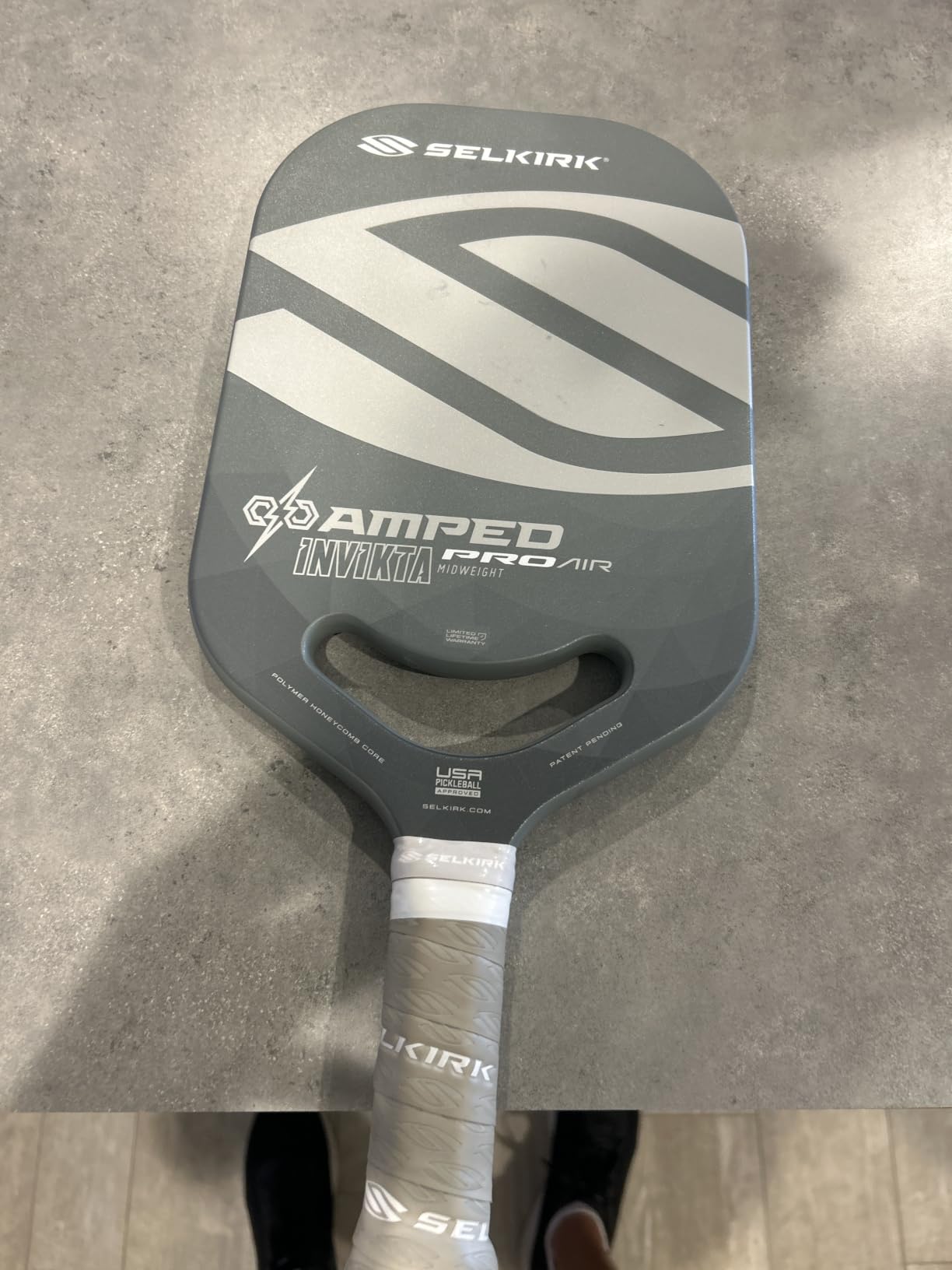 Selkirk Sport Amped Pickleball Paddles | Fiberglass | Polypropylene X5 Core customer photo 2
