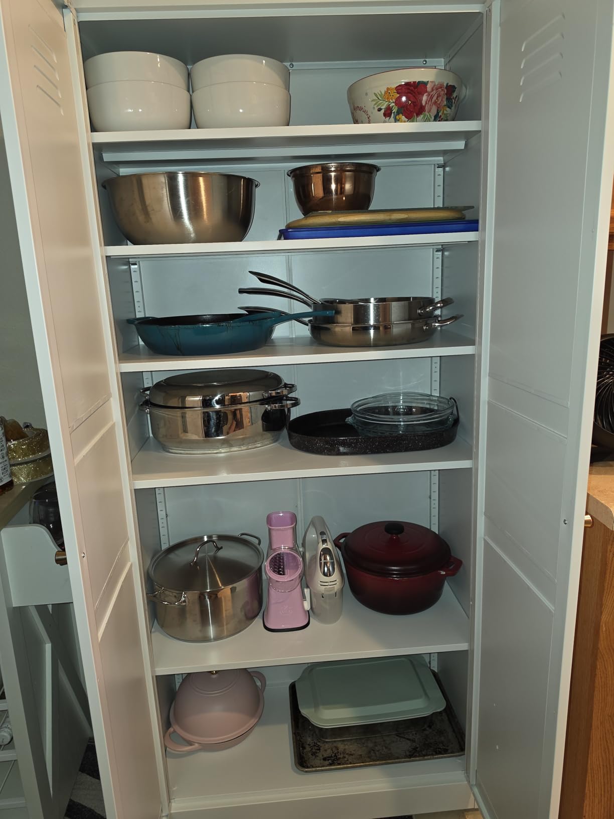Metal Pantry Cabinet, 75