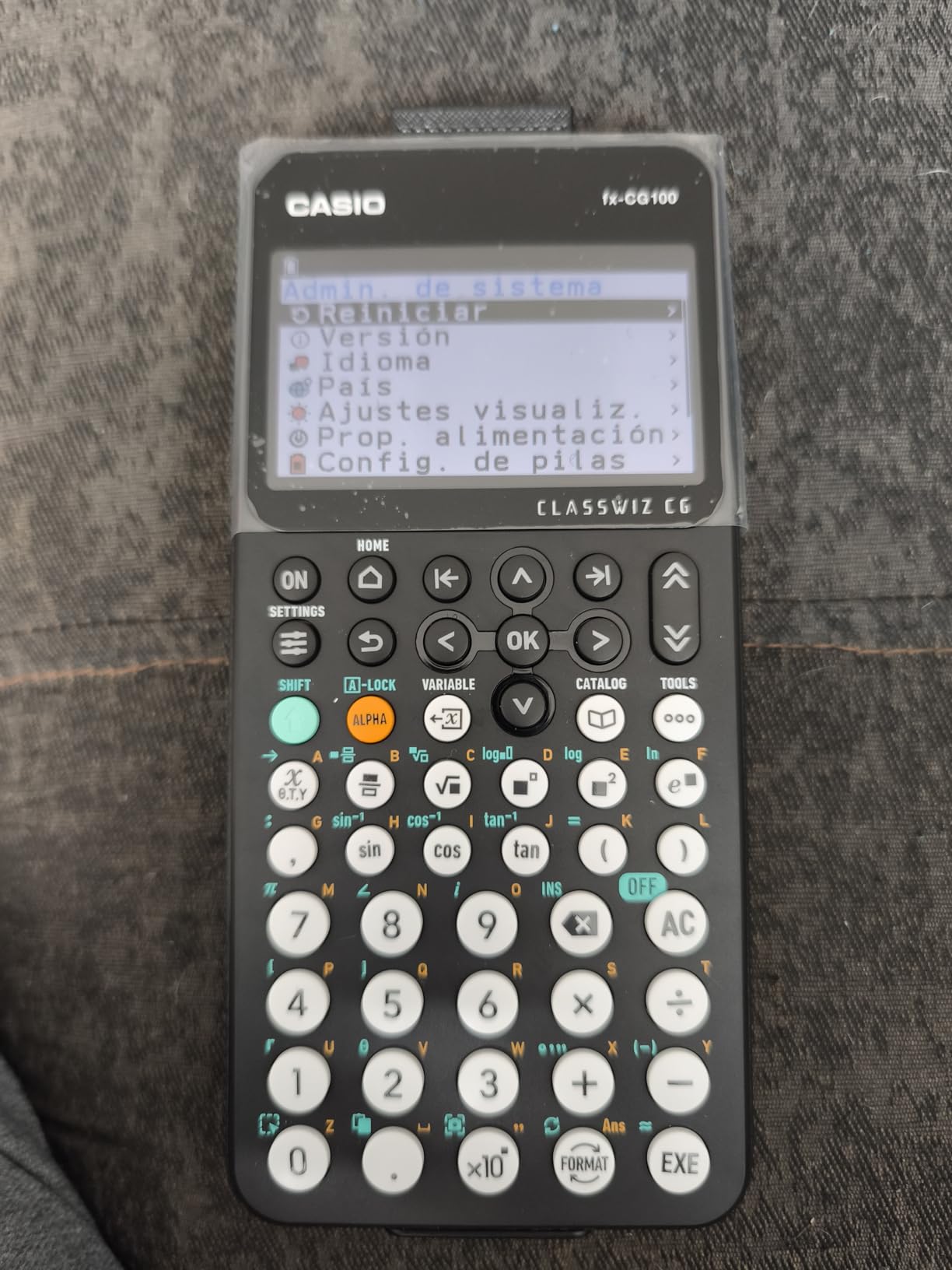 Casio fx-CG100 ClassWiz Color Graphing Calculator, 3D Graph, Python | Large high-res display, basic & advanced functions; ideal for exams, STEM & programming customer photo 2