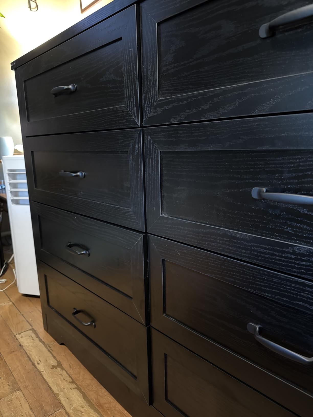 BORNOON Tall 6-Drawer Dresser for Bedroom, Modern Wooden Chest of Drawers with Metal Handles, Anti-Tipping Design, Sturdy and Stable Storage Organizer for Living Room, Entryway, Home Office customer photo 2