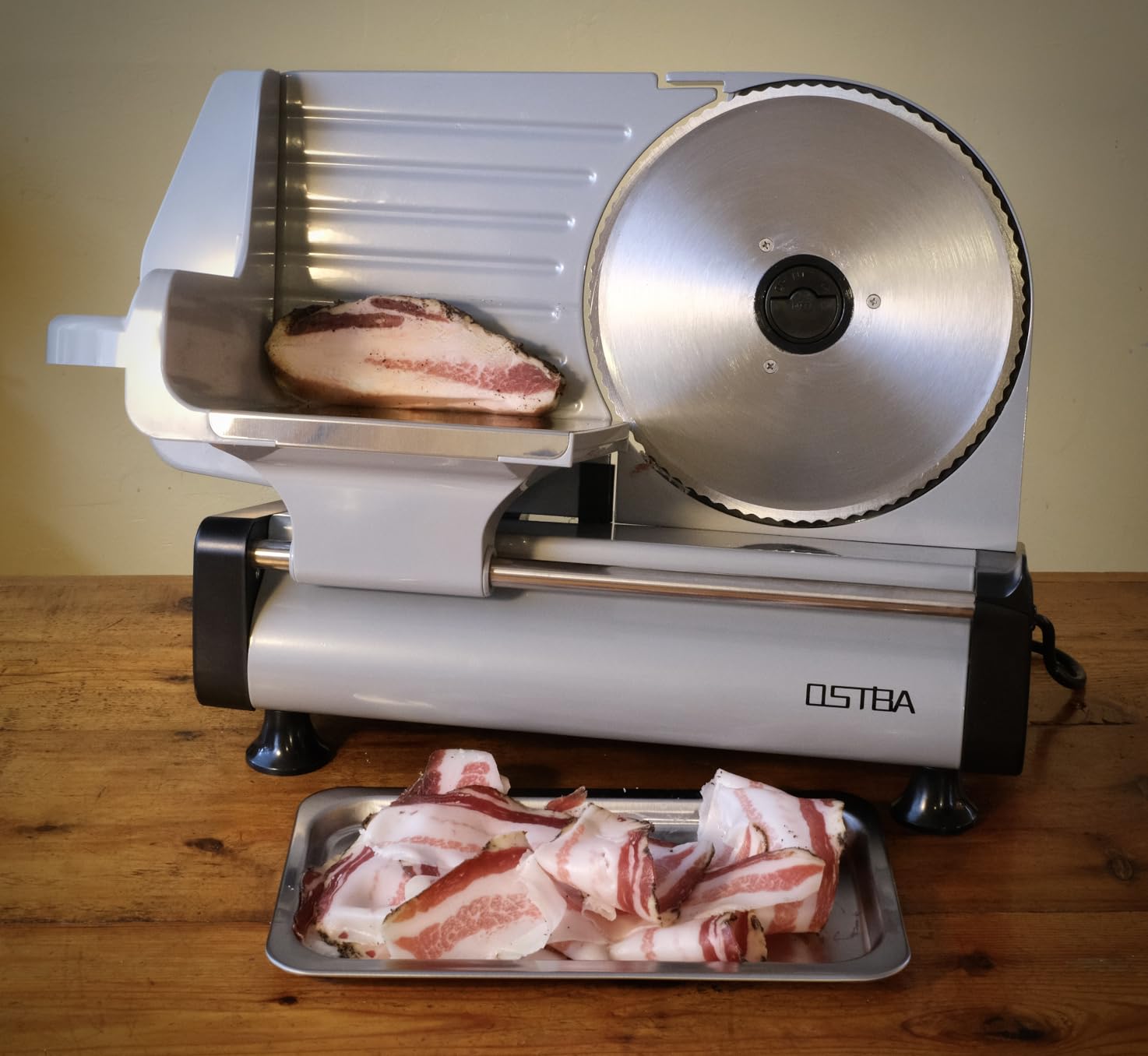 OSTBA Meat Slicer, Two 8.7