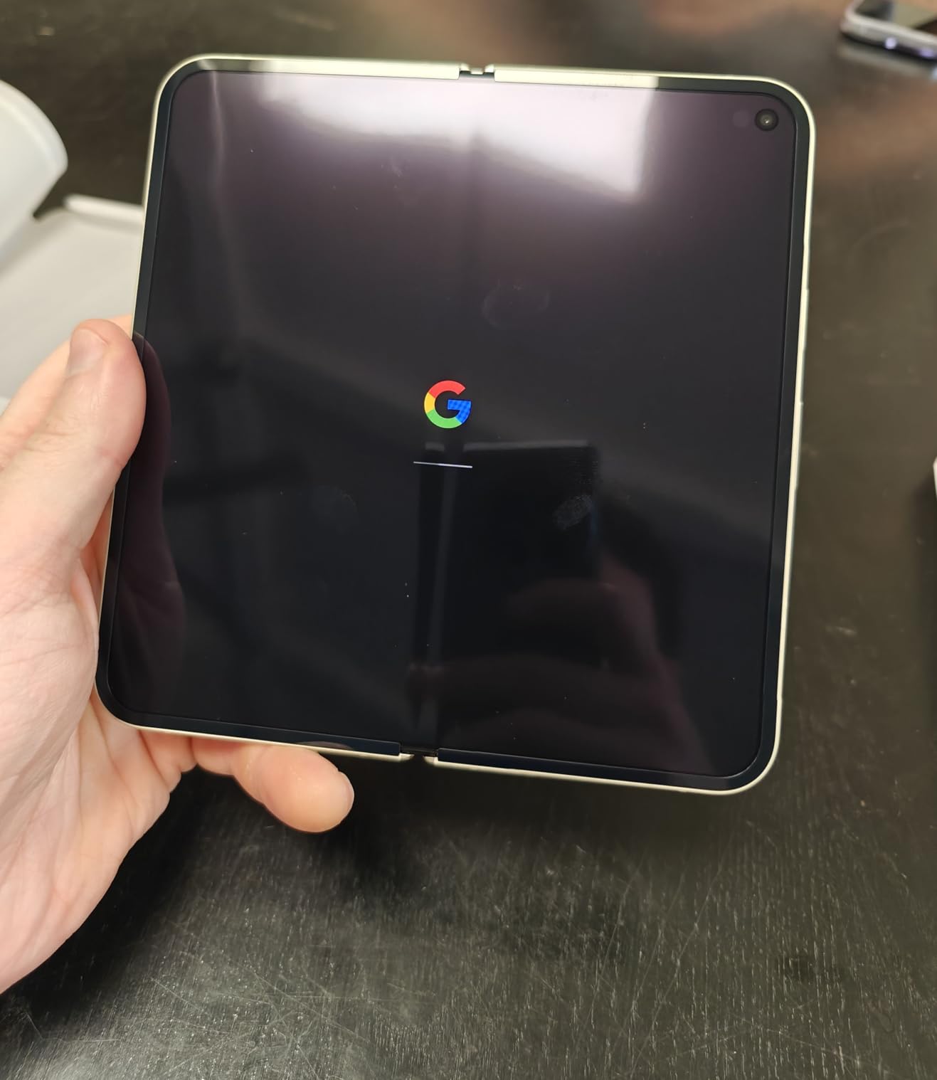 Google Pixel 10 Pro Fold - Unlocked Smartphone with Gemini, Moonstone 256GB, 8-inch Super Actua Flex display, 24+ hour battery customer photo 1
