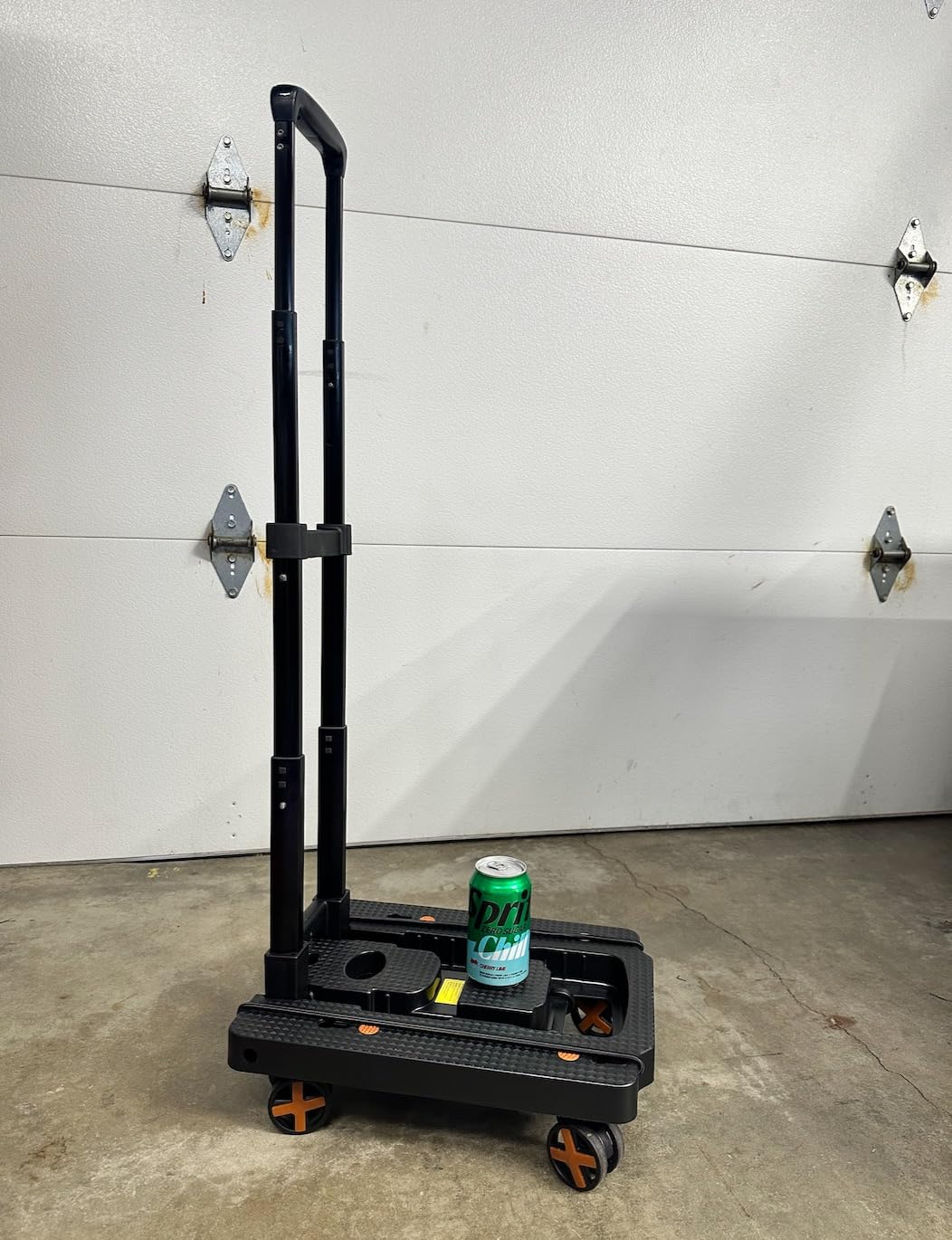 1000 LBS Dolly Cart with Wheels, 4 in 1 Folding Hand Truck, Stainless Steel Heavy Duty Industrial Convertible Hand Cart, Utility Collapsible Hand Truck Dolly for Warehouse, Home, Office customer photo 2