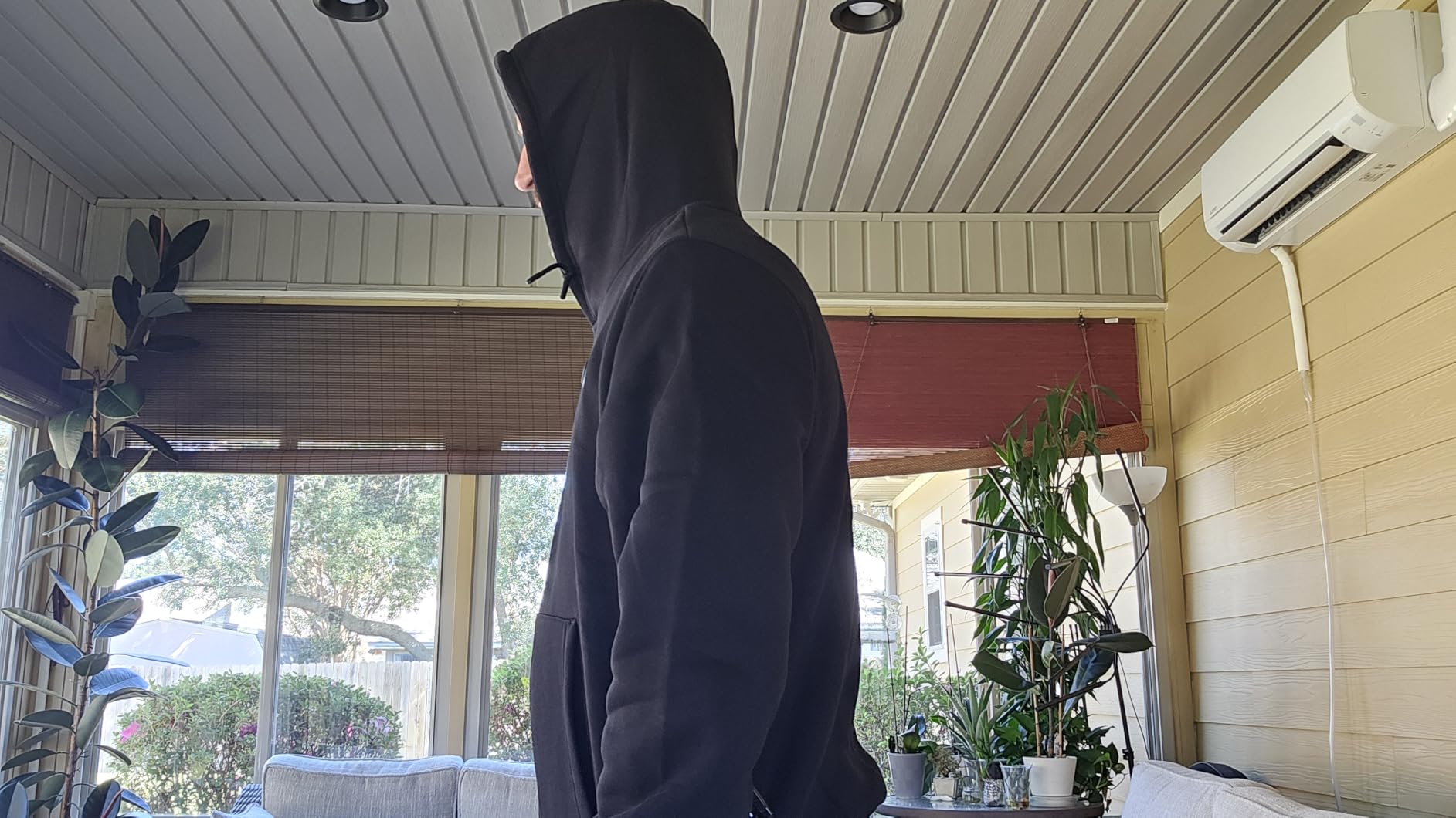 Unisex Heated Hoodie with Battery Pack for Men Women, Electric Pullover Comfort Hooded Sweatshirt Heating Jacket customer photo 1