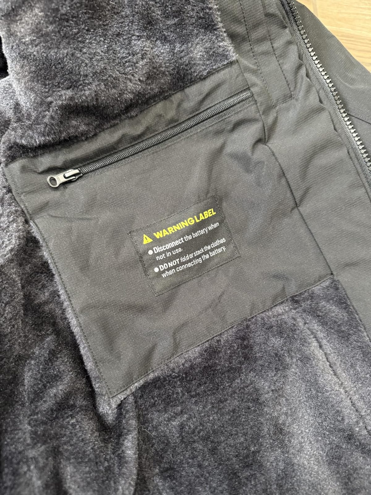 Heated Jackets for Men Fur Lining with 18400mAh Battery Pack Charger included Rechargeable Waterproof for Hunting Work customer photo 1