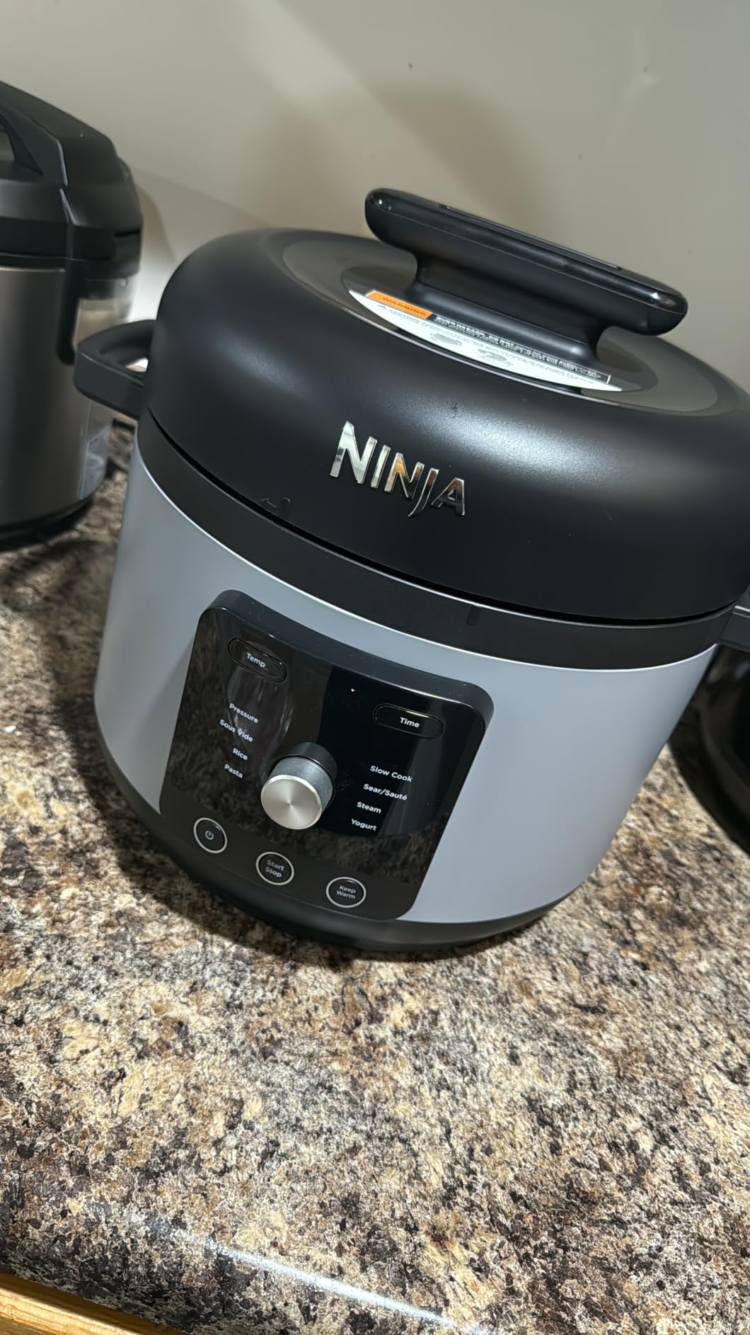 Ninja HyperHeat 9-in-1 Pressure Cooker, 6.5-qt, Stone Purple, PC201SP | Cooks 2X faster, Sear, Sauté, Slow Cook, Steam & Sous Vide, 1200W, PFAS-free pot, removable SimpliServe pot for easy serving customer photo 2