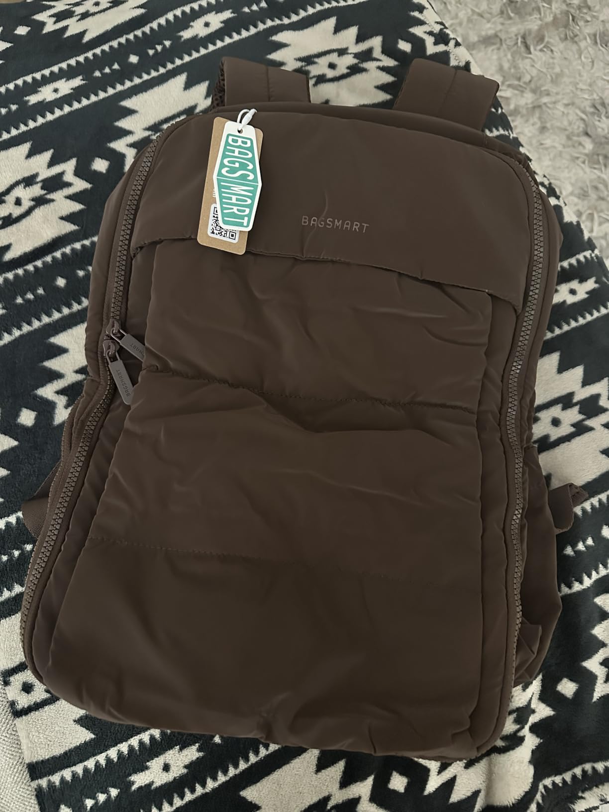 BAGSMART Travel Backpack for Women, Gym Backpack with Shoe Compartment | Carry on Backpack Airline Approved, PVC Wet Pocket, Fits 15.6