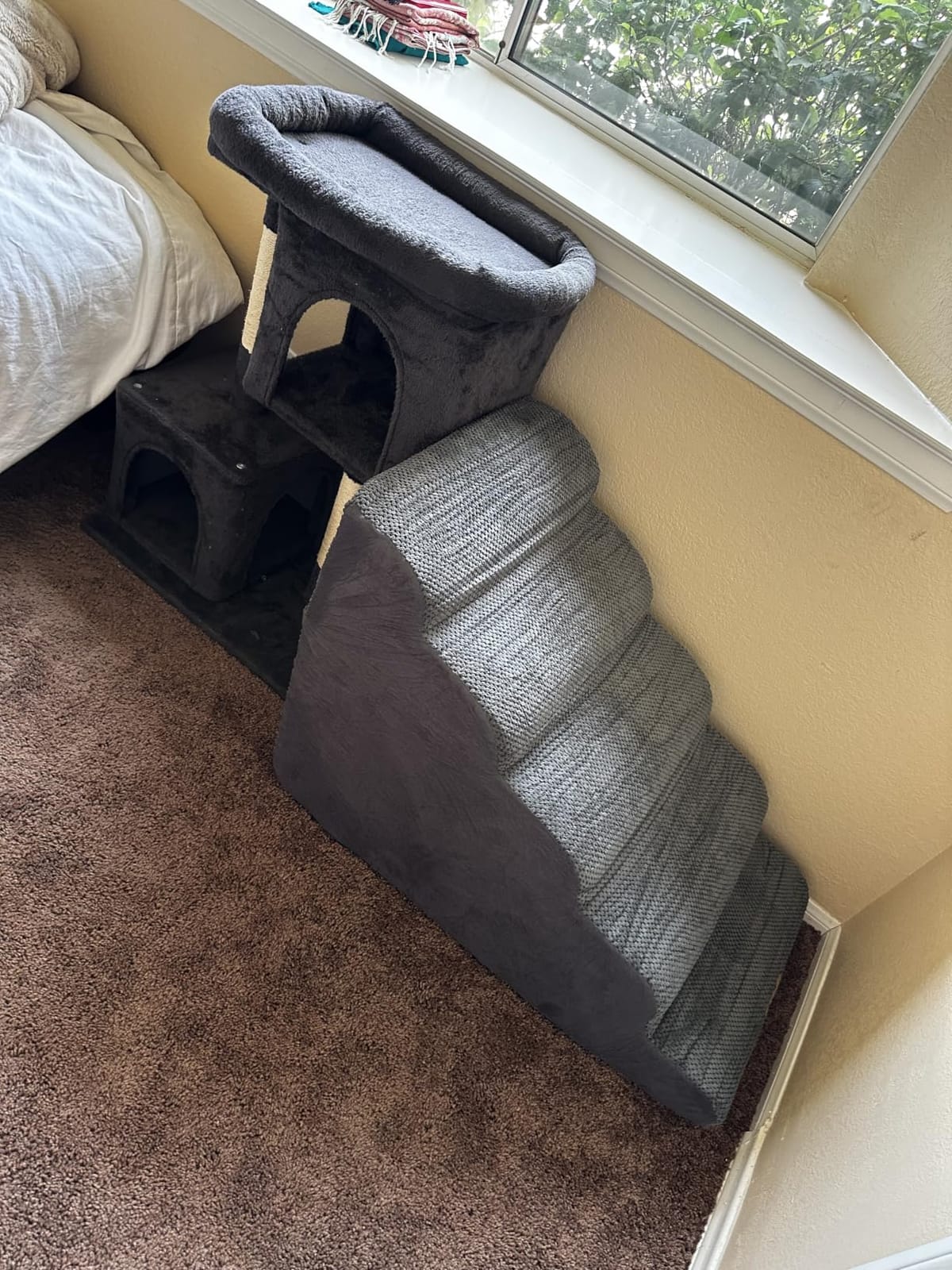 Extra Wide Dog Stairs for Large Dogs, 25