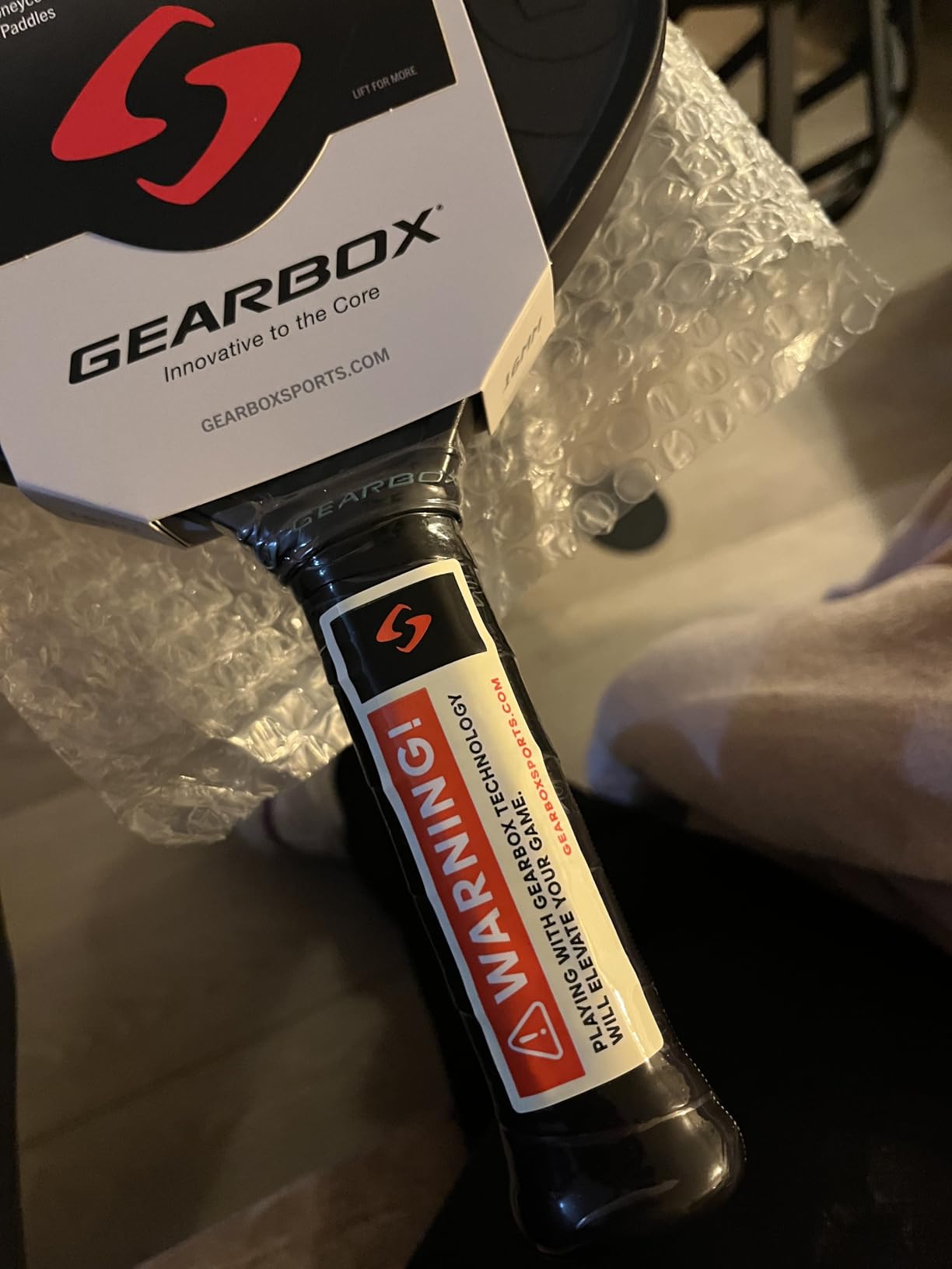 Gearbox GX2 Pickleball Paddle - Carbon Fiber Face, SST 2.0 Power Core, High Spin & Control for an Exceptional All Around Paddle customer photo 1