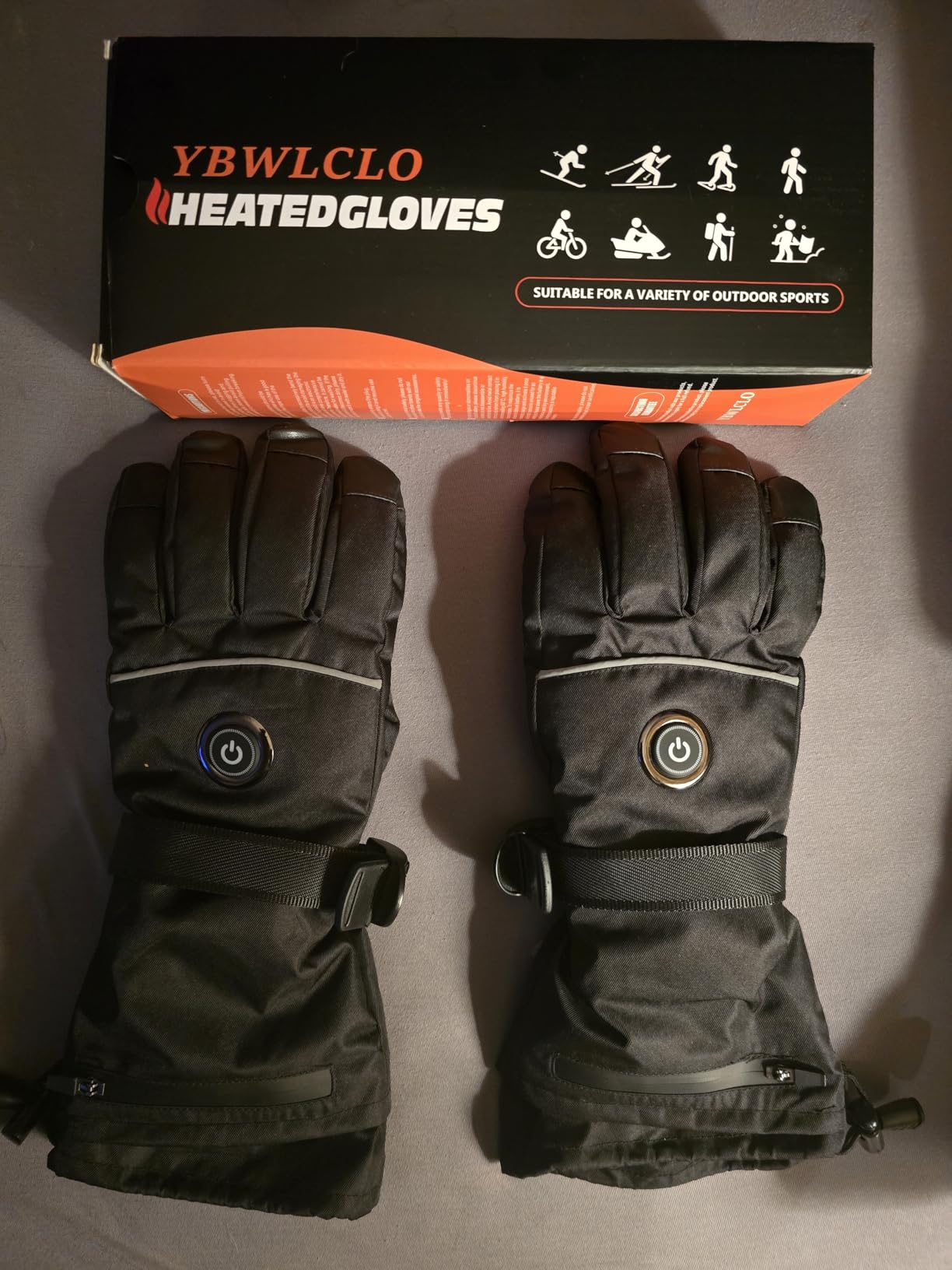 Heated Gloves for Men & Women, 2025 Rechargeable 5V 6000mAh Battery Powered, Touchscreen Waterproof for Arthritis Hands, Skiing, Motorcycling, Hiking, Camping, Fishing, Hunting customer photo 2