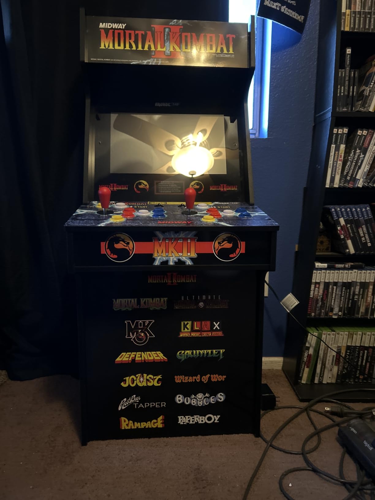 Arcade1Up Mortal Kombat Classic SE Arcade Machine, 15.6-Inch Screen | 4-Feet Tall Features 13 Classic Games And WiFi Leaderboards customer photo 1