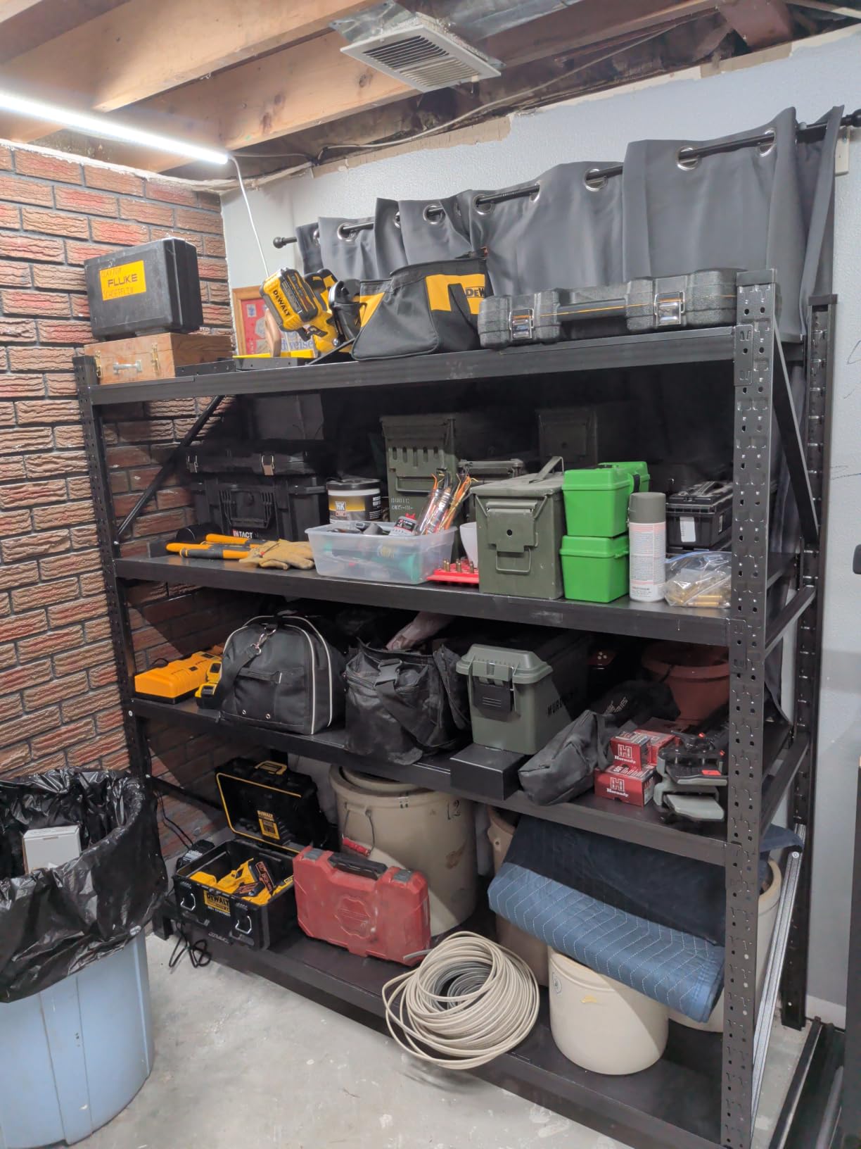 letaya 6000lbs storage shelves heavy duty, 79