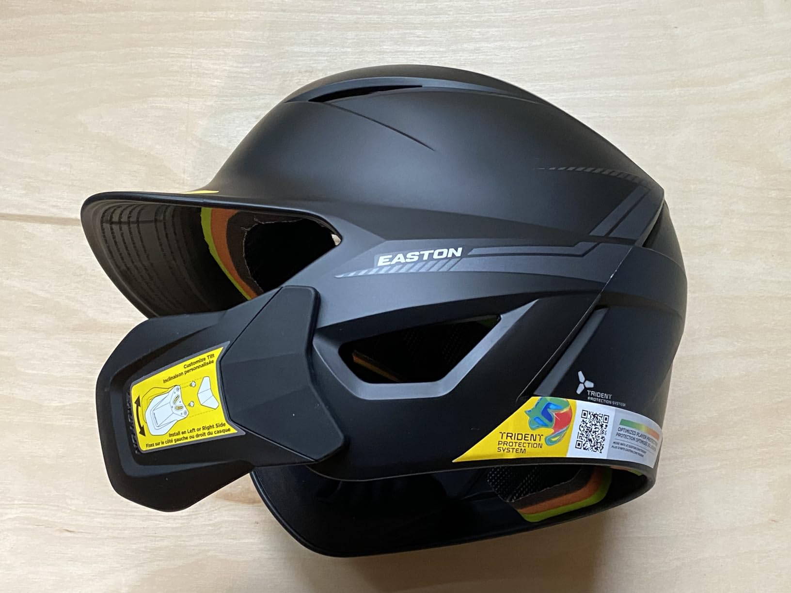 Easton | PRO MAX Baseball Batting Helmet with Multi-Adjust Jaw Guard | Matte | Multiple Sizes & Colors customer photo 2