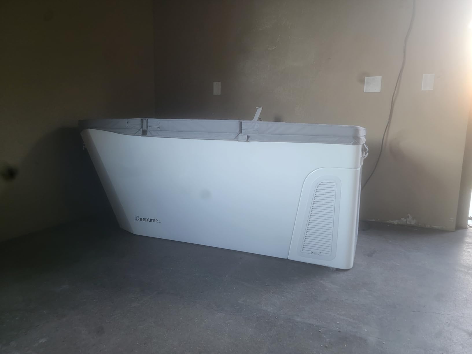 Deeptime Smart Ice Bath Tub with Chiller, App Control, 38°F Cold Plunge | Built-in chiller cools to 38°F for quiet, full-body cold recovery customer photo 1