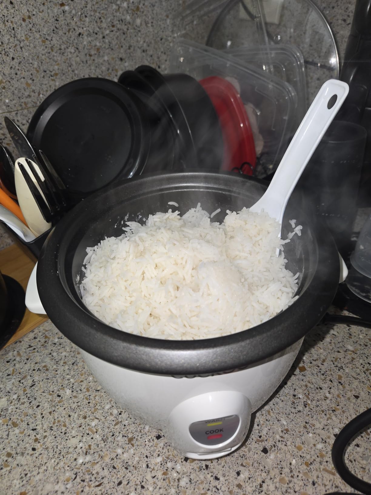 CUCKOO One-Touch Rice Cooker and Warmer, 12-Cup Cooked, White, CR-0601C | 6-Cup Uncooked Capacity, Nonstick Inner Pot, One-Touch Operation, Automatic Keep Warm, For Families and Meal Prep customer photo 1