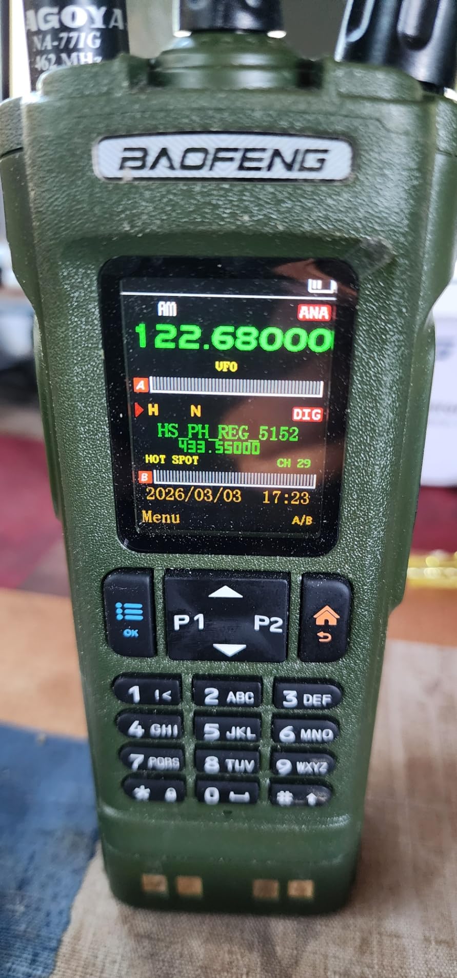 BAOFENG DM32 DM-32UV DMR Radio | Walkie Talkies Long Range| ham Radio 1PCS | Digital Two-Way Radio | 10W High Power Ham Radio with GPS Positioning | Programming &Type-C Charging (2500mAh Battery) customer photo 1