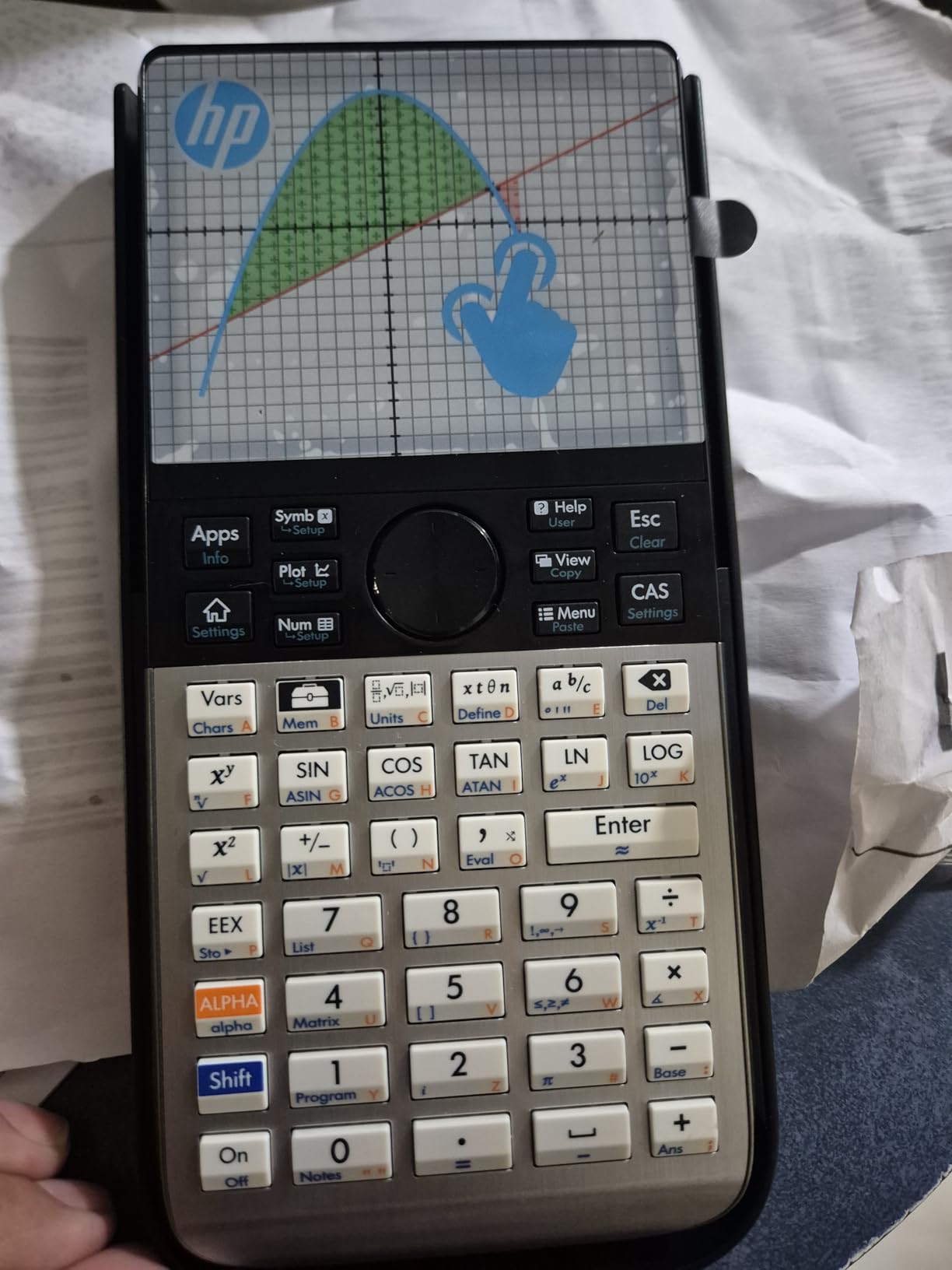 HP Prime G2 Graphing Calculator - Multi-Touch 3.5