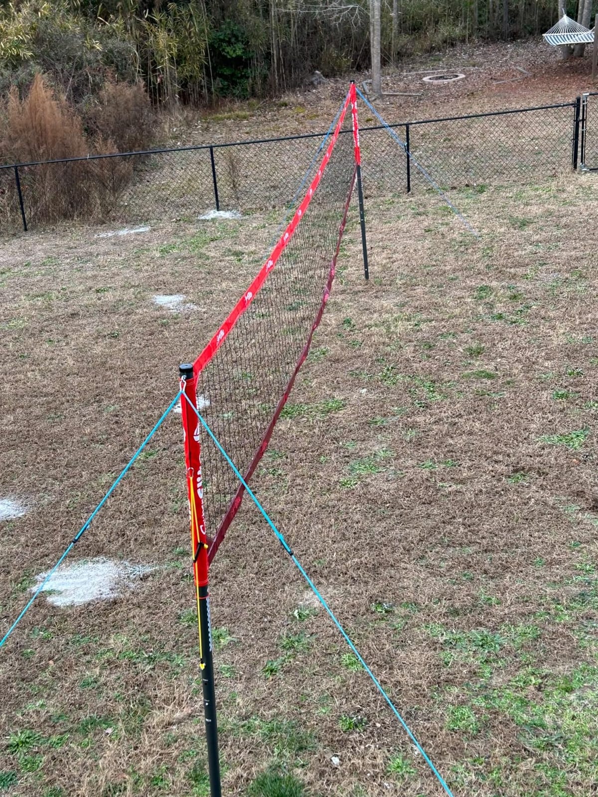 Professional Volleyball Net Set Heavy Duty for Outdoor Backyard Portable | Rust-Resistant Aluminum Poles, 32 ft Regulation, Anti-Sag, 3 Official Height, Adjustable Length, Carry Bag customer photo 2