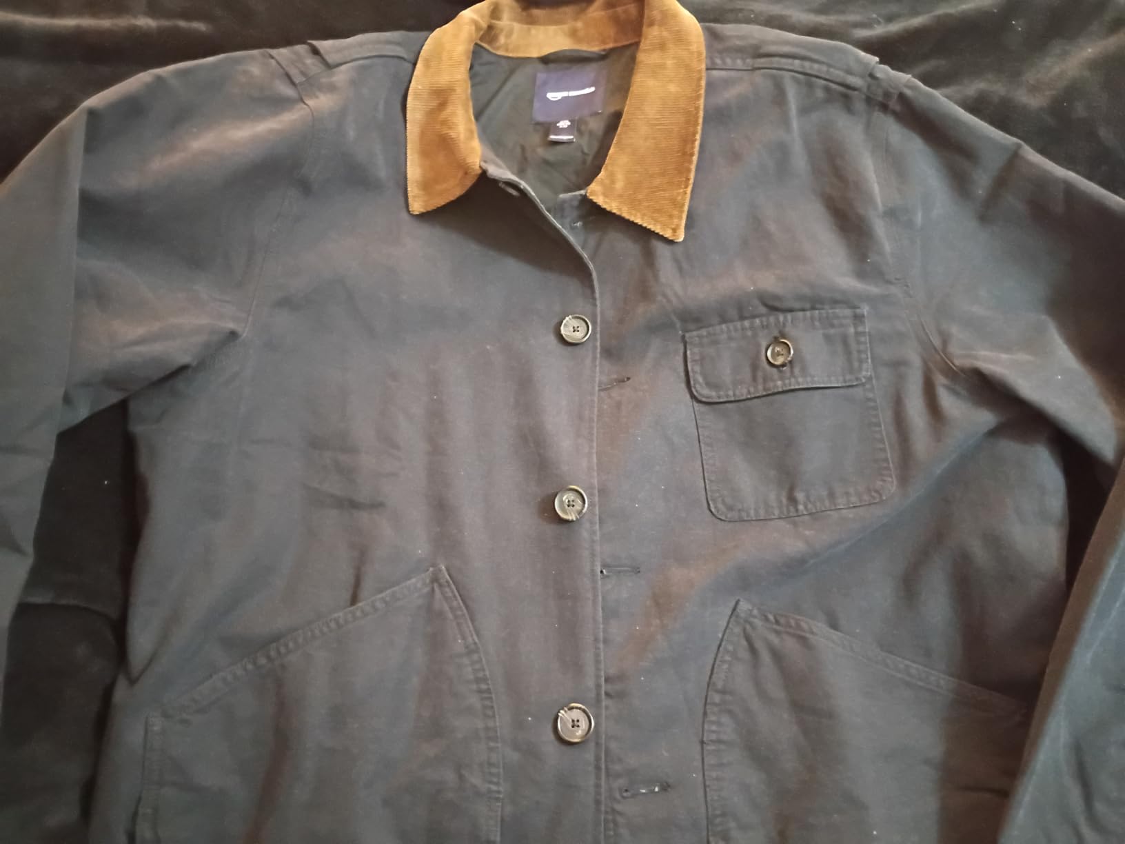 Amazon Essentials Men's Cotton Canvas Barn Jacket customer photo 2