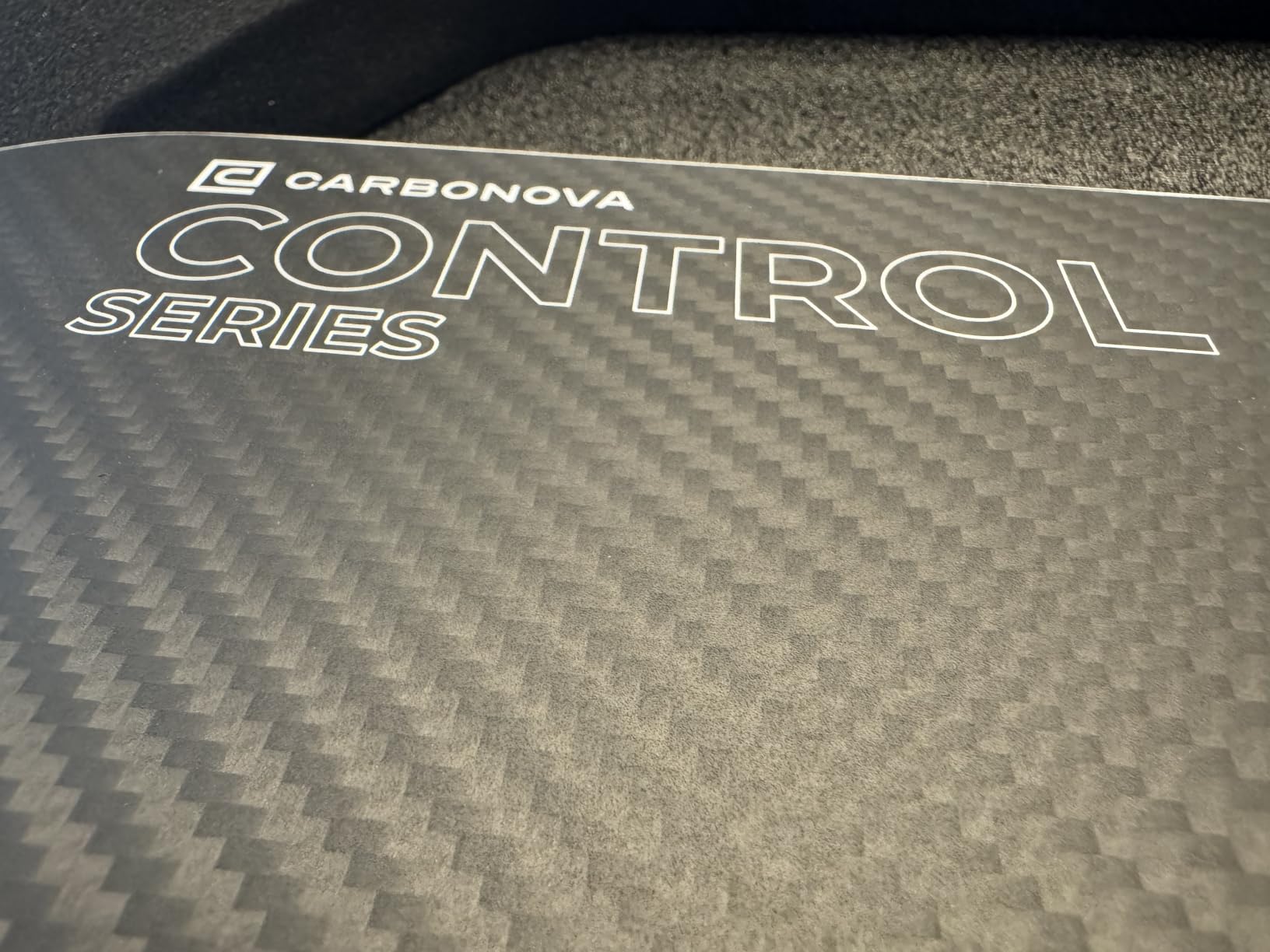 Control Series Pickleball Paddle, Raw Carbon Fiber, 16mm, USA customer photo 1