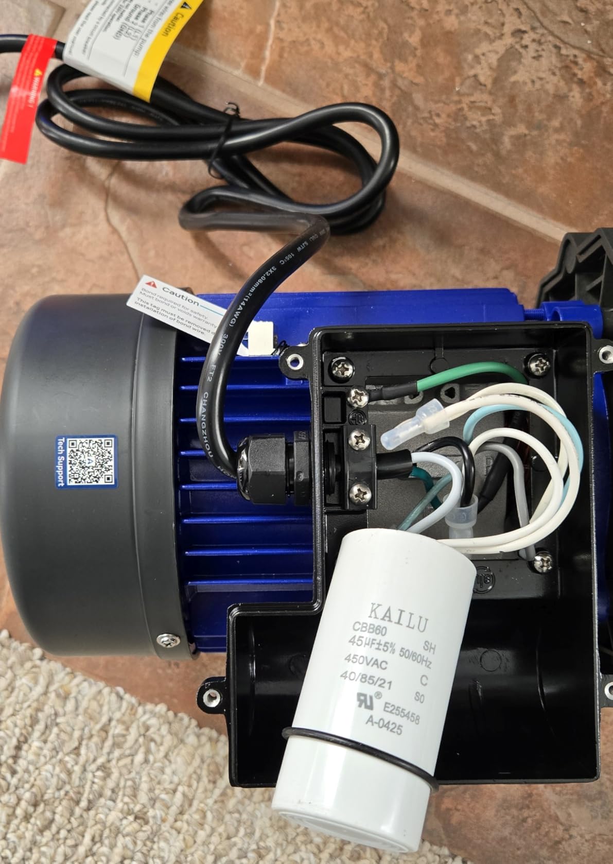 Aquastrong 1.5HP In/Above Ground Pool Pump with Timer, 115V, 8100GPH, High Flow, Powerful Self Primming Swimming Pool Pumps with Filter customer photo 1