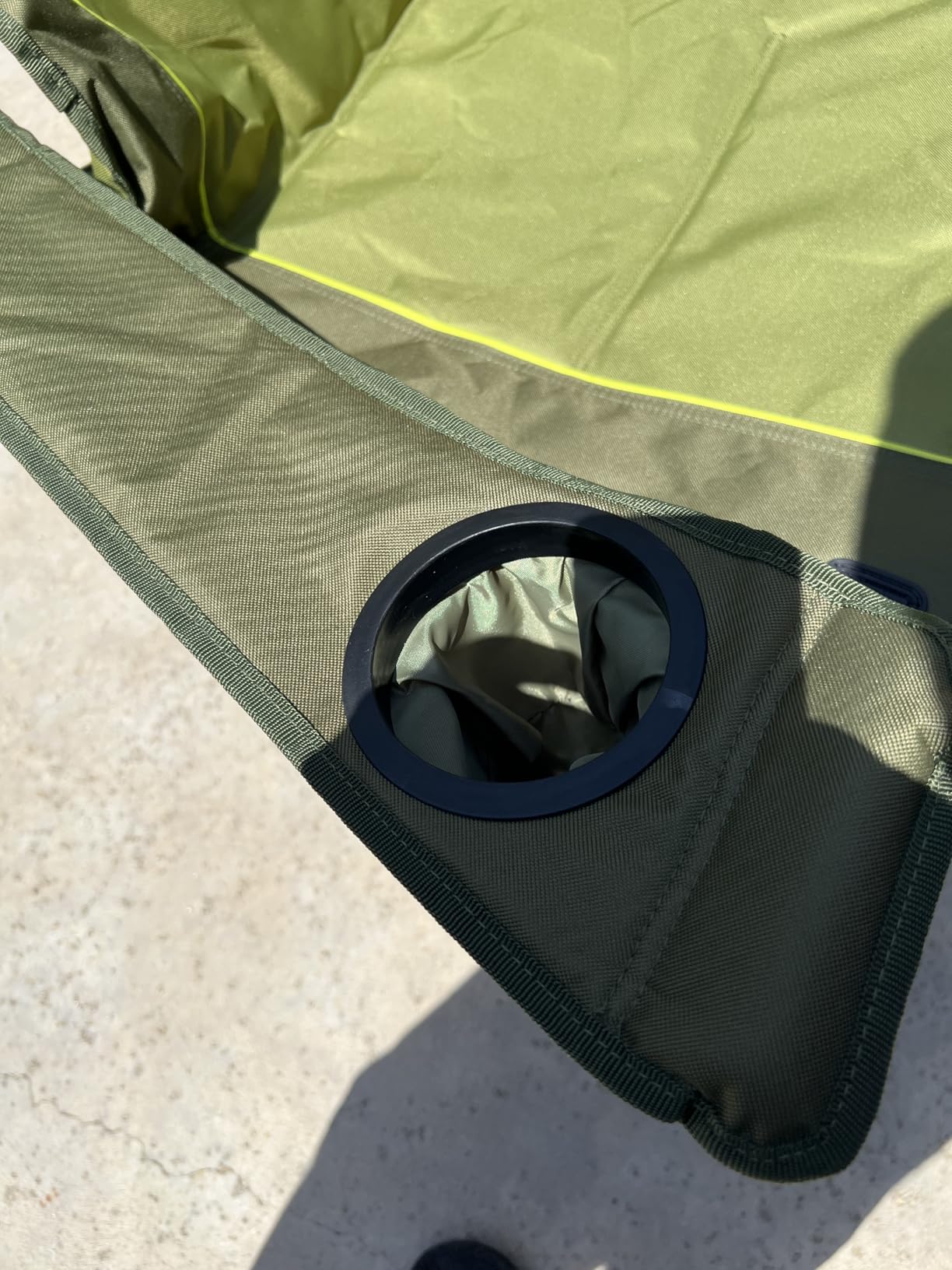Timber Ridge 550 LBS Oversized Folding Camping Chair for Adults, Heavy Duty with Cup Holder Side Pocket for Camping, Lawn, Picnic customer photo 1