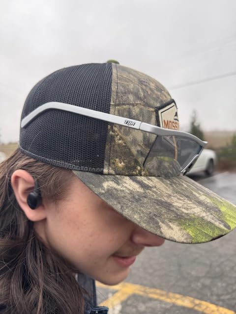 TIJN Sport Sunglasses for Women Men - UV400 - Running, Hiking, Tennis, Golf | Non slip, Lightweight TR90 frame, Shatterproof polycarbonate, Wide fit. For running, cycling, driving, baseball, pickleball customer photo 2