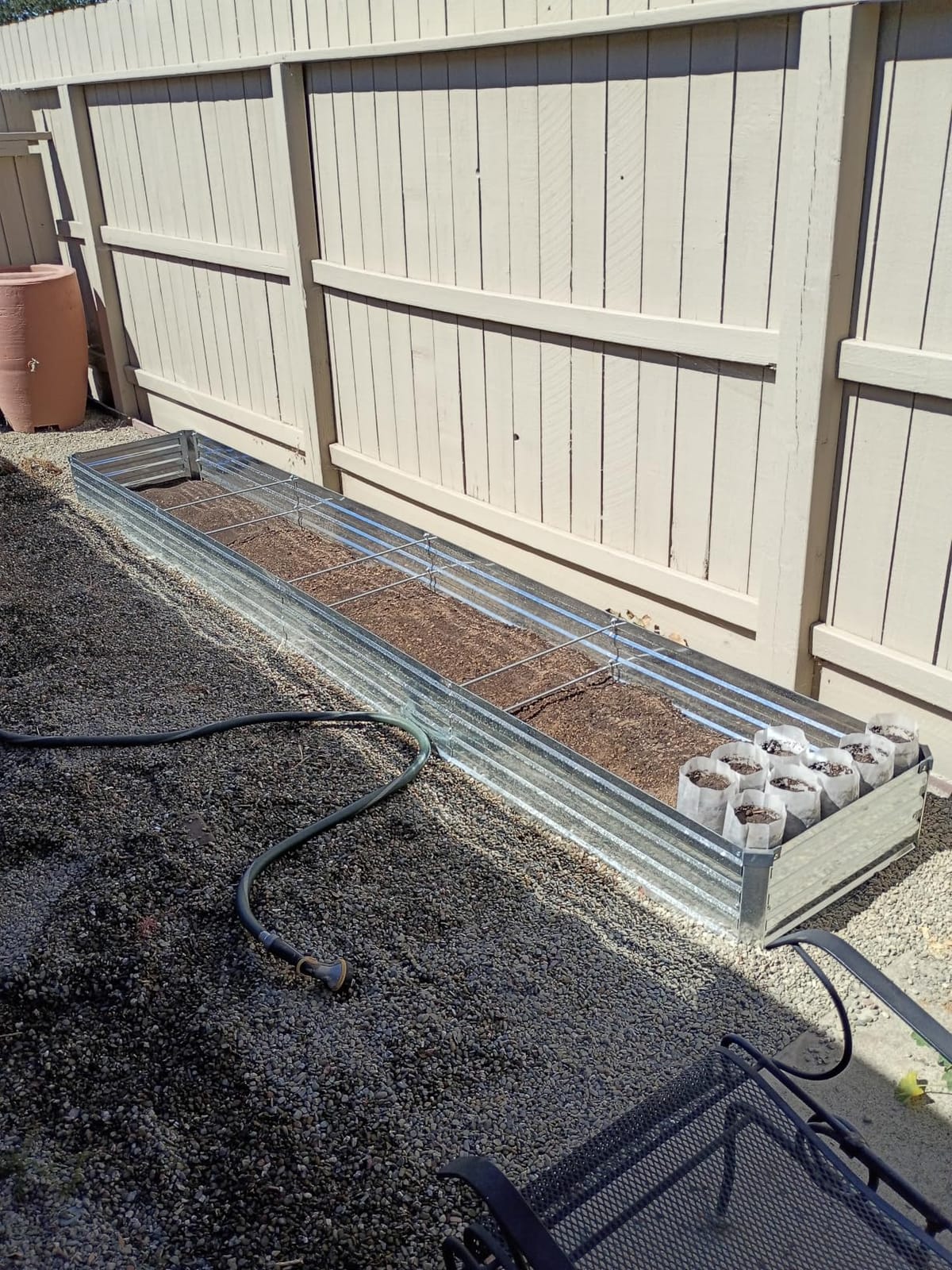 zunatu 10x2x1ft(2 Pack) Galvanized Raised Garden Bed,Outdoor Planter Boxes Metal Patio Kit Planting Bed for Vegetables Flowers,Silver customer photo 1