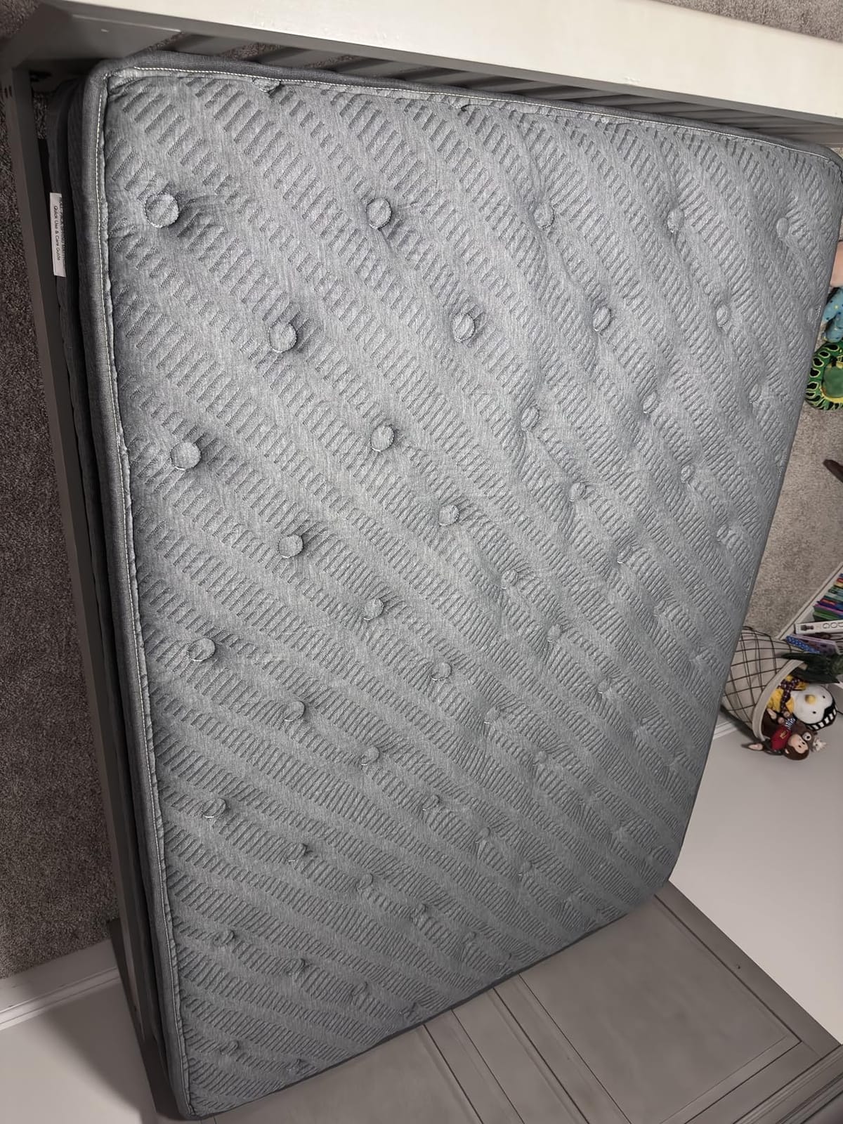 inight Queen Mattress, 12 Inch Medium Firm Hybrid Memory Foam Bed in a Box | Medium-firm hybrid; memory foam eases pressure; 630 pocket coils isolate motion; breathable build sleeps cool for couples customer photo 2