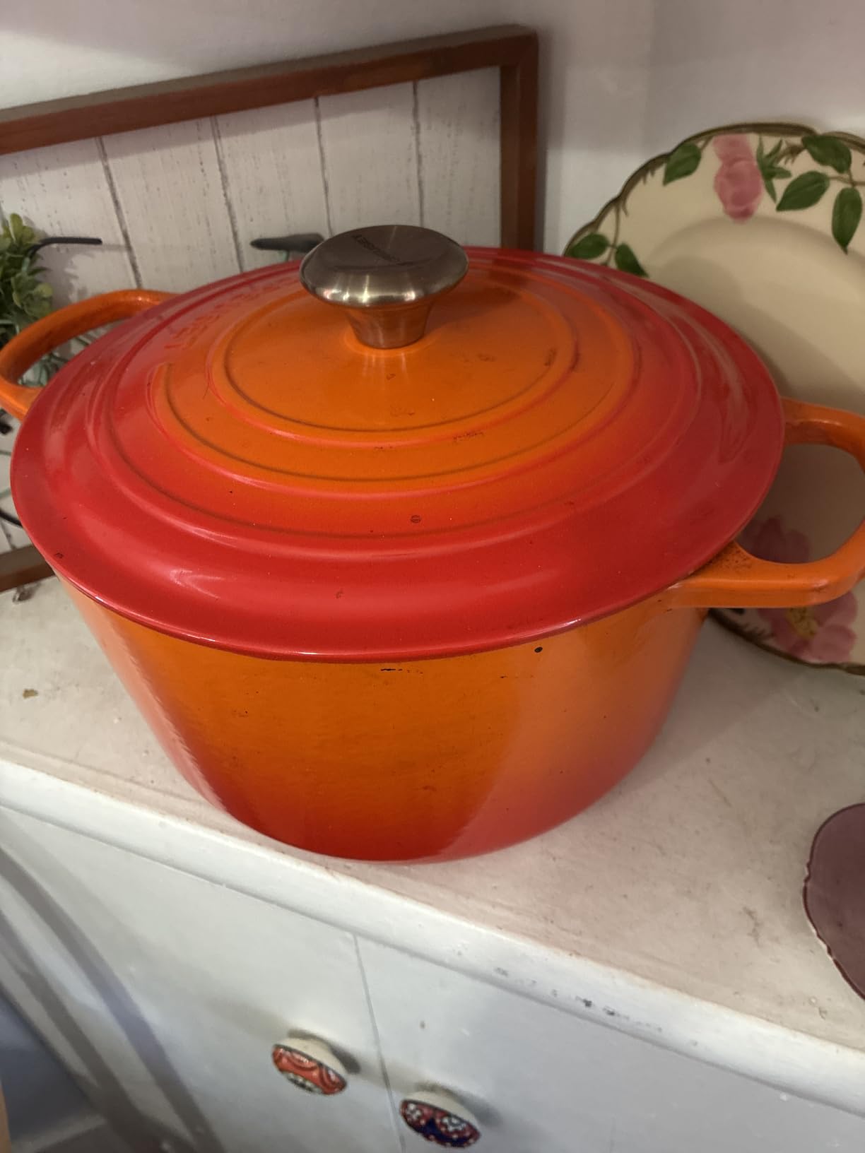 Le Creuset Enameled Cast Iron Signature Deep Round Oven, 6.5 qt., Sea Salt customer photo 2