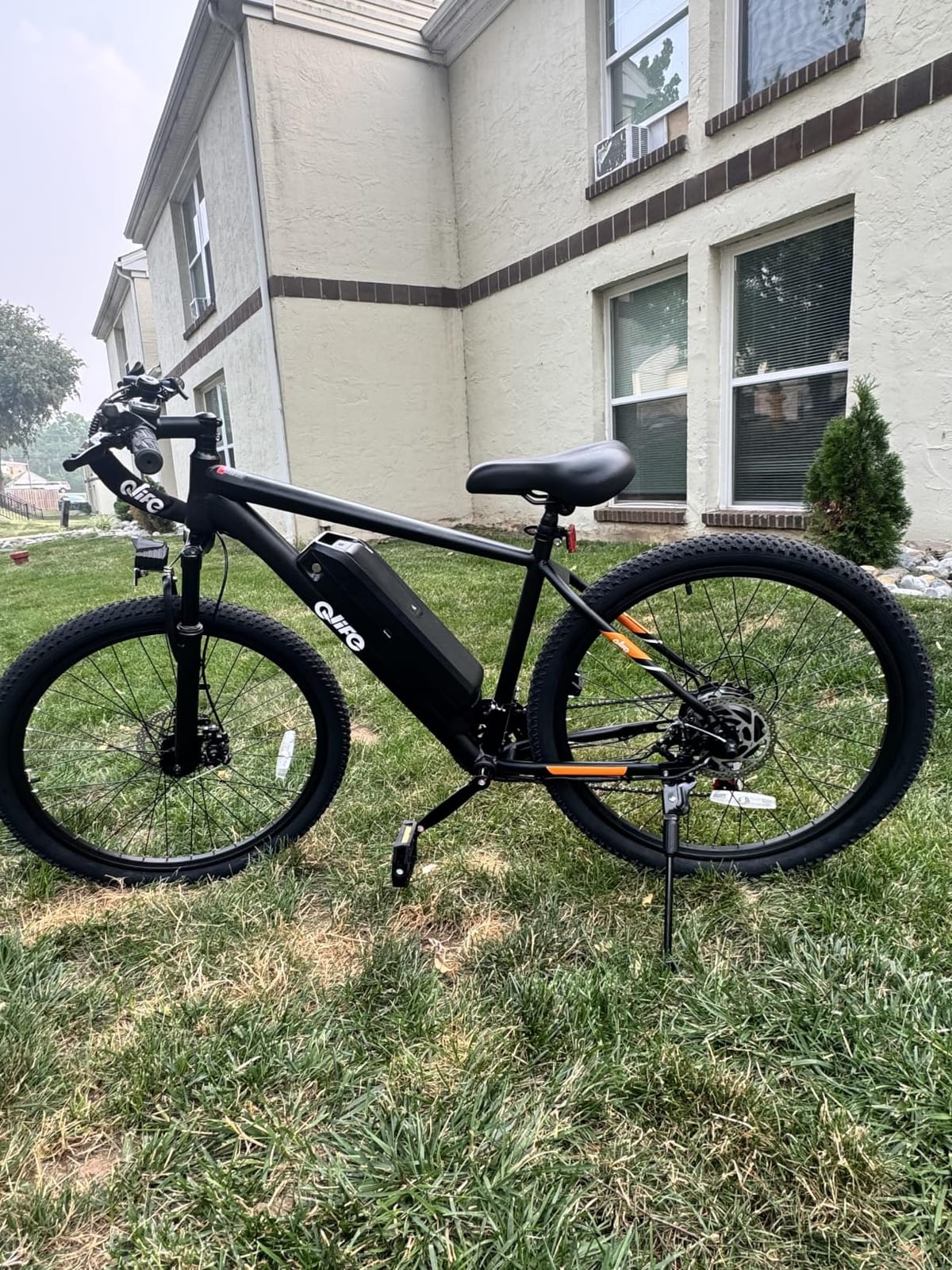 Qlife Racer Electric Bike for Adults - 21-Speed Mountain Lightweight Ebike with Peak 1000W Brushless Motor customer photo 2