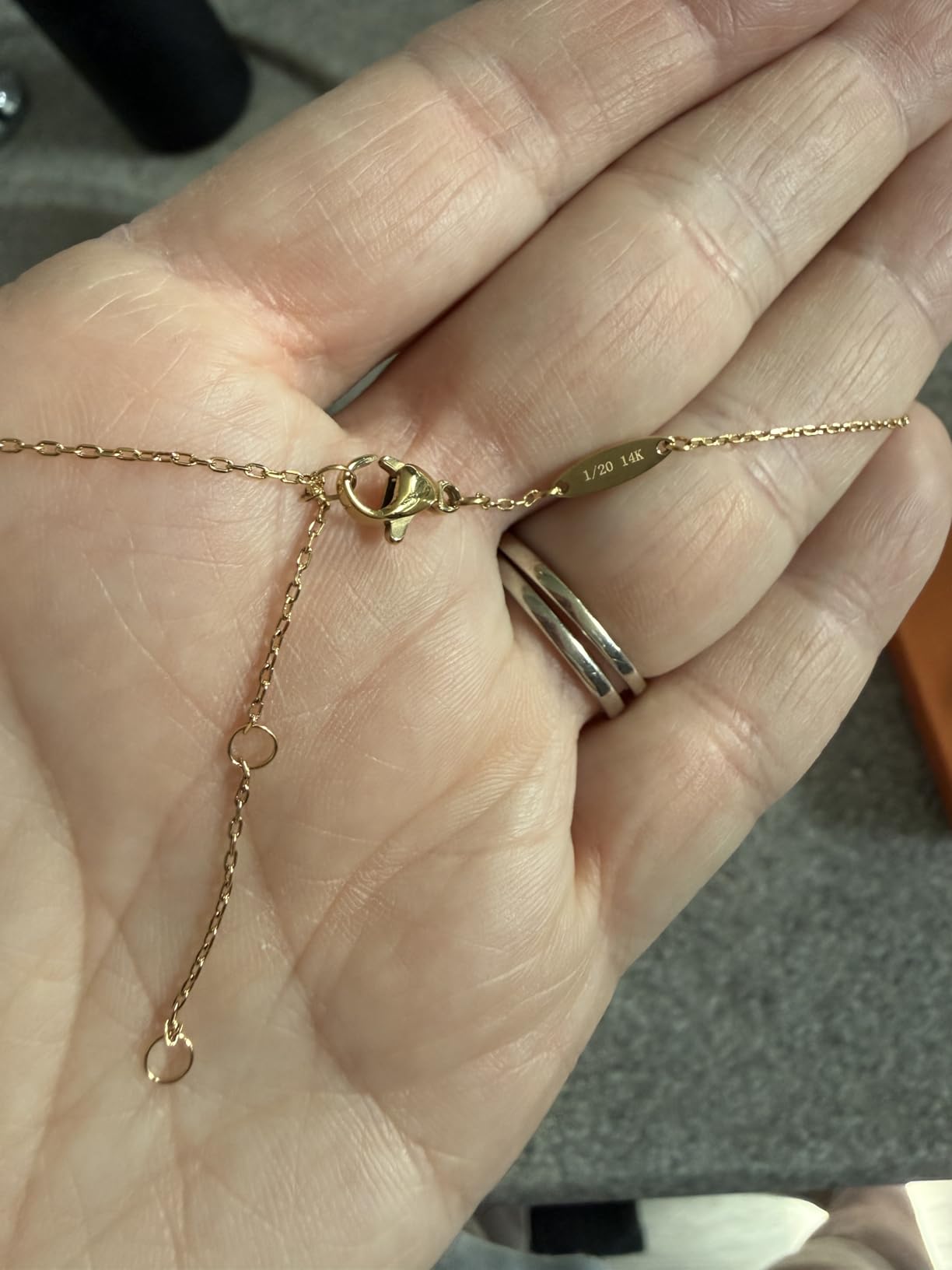 Gold Chain for Men and Women, 14K Gold Chain Necklace for Women & Men Chains for Mens Figaro Chains Necklaces 4mm Width, 20 22 24 18 customer photo 2