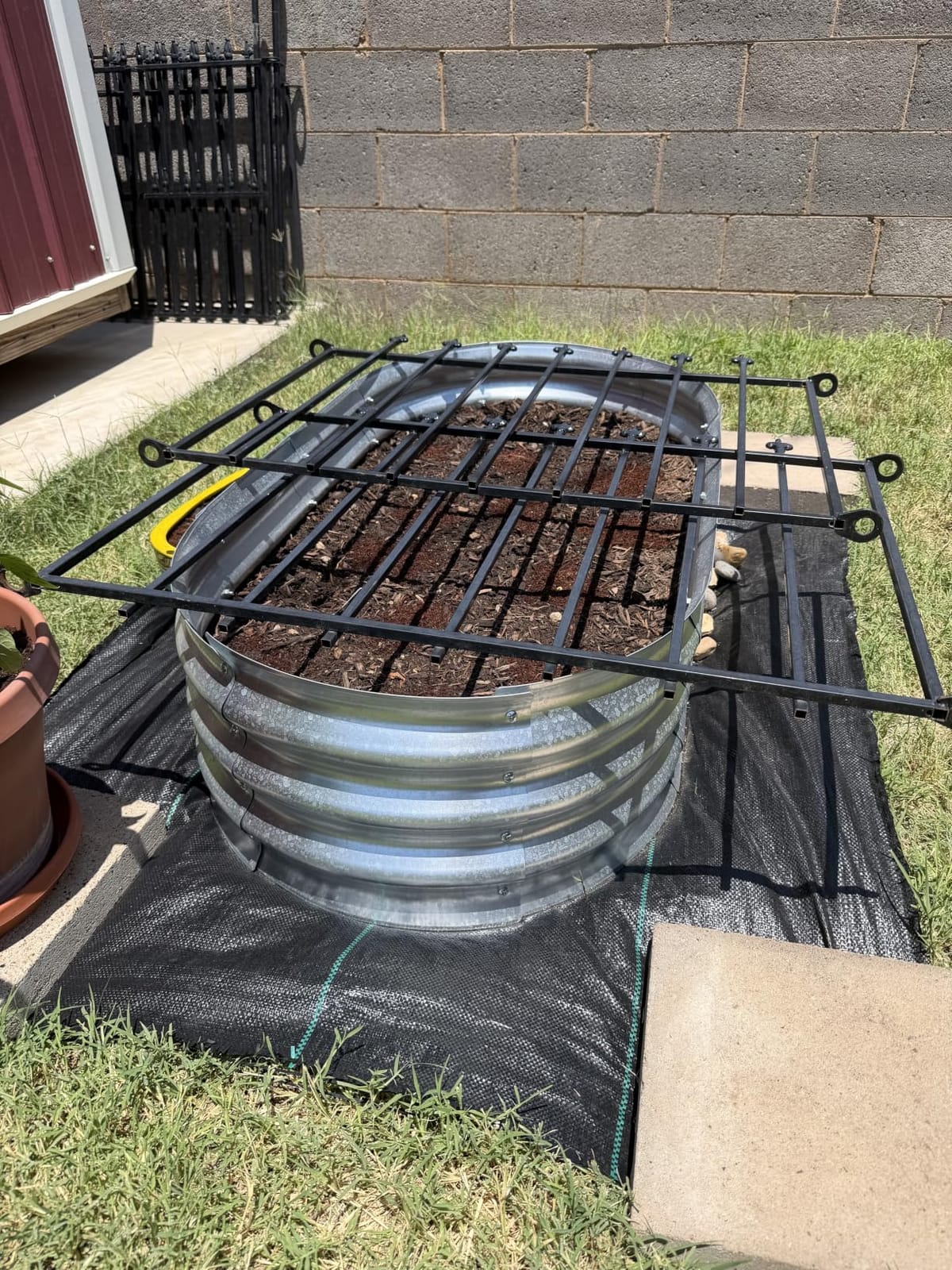 Galvanized Raised Garden Bed Outdoor, 4x2x1ft(2Pack) Metal Heavy Duty Planter Boxes for Gardening, Easy Assemble Bottomless Small Oval Plant Container Kit for Vegetable, Flower, Fruit, Silver customer photo 1