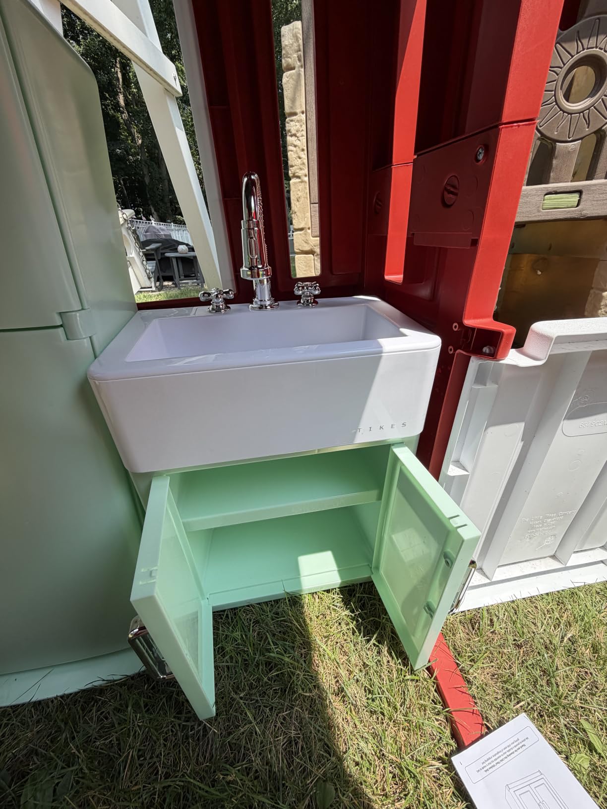 Little Tikes Sweet Spaces Modular Kitchen Sink - Sea Foam, Imaginative Play, Pretend Play Kitchen, Boys and Girls Ages 3+ Years customer photo 1