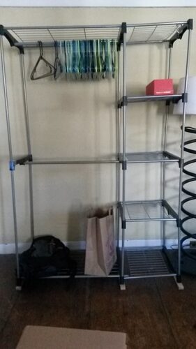 Whitmor Modern Industrial Freestanding Closet Organizer customer photo 2
