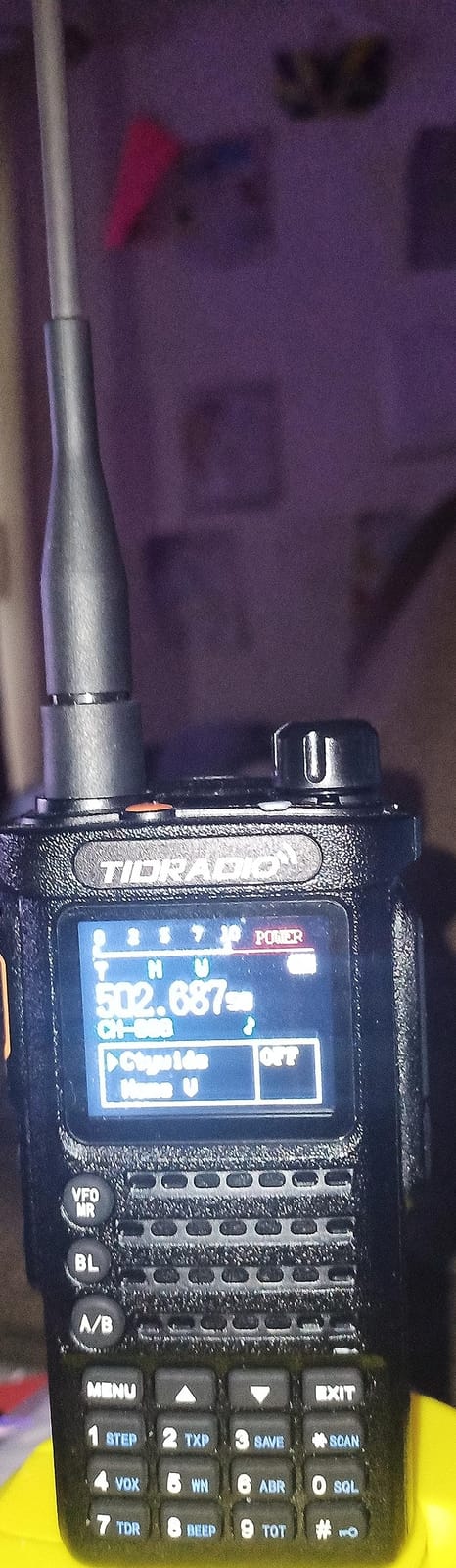 TIDRADIO TD-H9 10Watt Multi-Band GPS&APRS Ham Radio Capable of Bluetooth Connectivity; Wireless Programming; Frequency Spectrum Analysis;SMS Message Text; NOAA Weather Receiver Handheld Two Way Radio customer photo 2