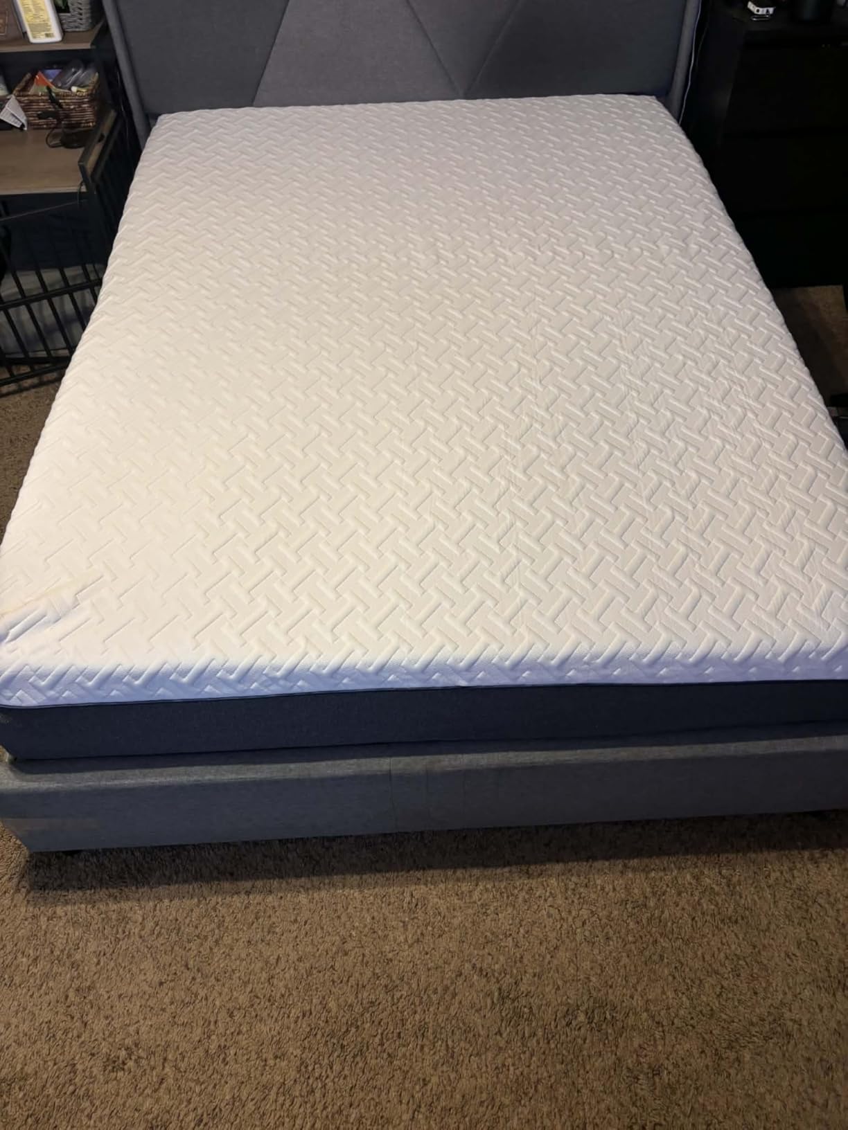 Gelsea Queen Size Memory Foam Mattress 12 Inch, Green Tea Gel, Medium Plush | Cool Night Sleep, Back Pain Relief, Enhanced Support, Motion Isolation, Bed in a Box, Fiberglass Free, CertiPUR-US, Foam Made in USA customer photo 2