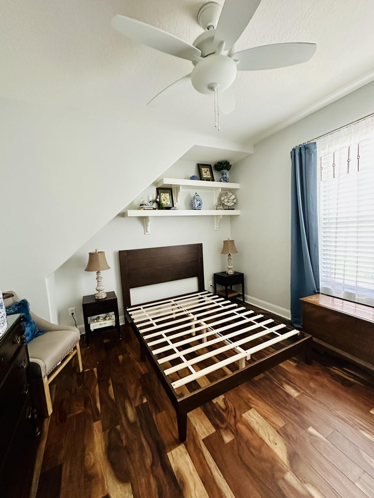 AMERLIFE King Size Bed Frame with 48
