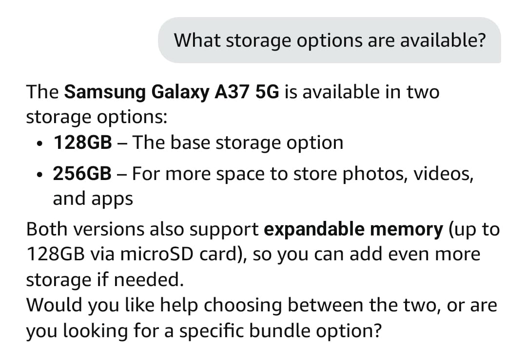 Samsung Galaxy A37 5G (2026), Unlocked Android Smartphone, 128GB, AMOLED Display, Triple Camera, IP68, Slim Phone, 5000mAh Battery, US Version, US 1 Yr Warranty, Awesome White customer photo 1