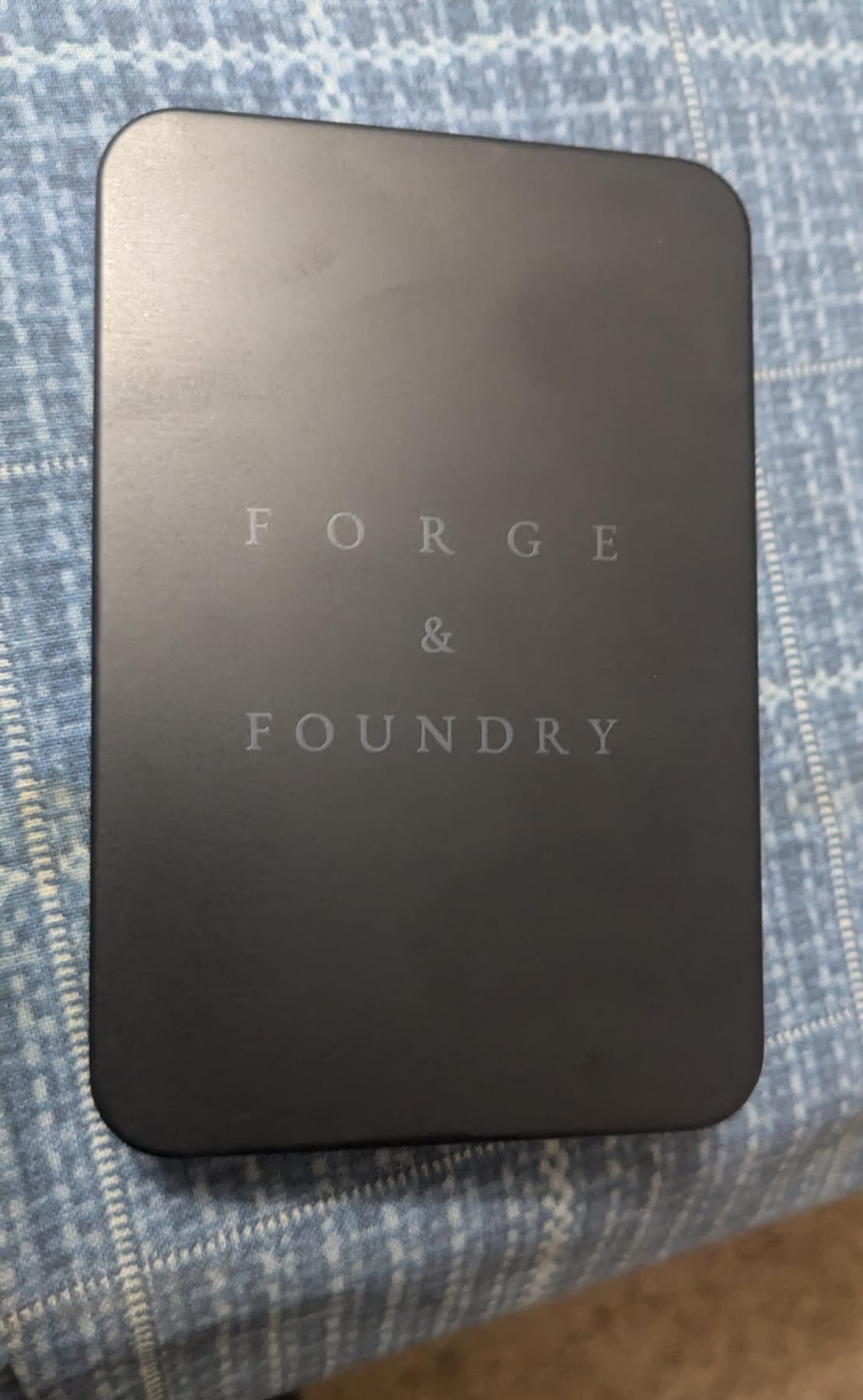 Forge & Foundry Plain Signet Men's Signet Ring - Polished Stainless Steel | Design-Led Artisan Jewellery from London | 18k Gold-Plated Stainless Steel, Classic Minimalist Ring for Men | Mens jewellery customer photo 2