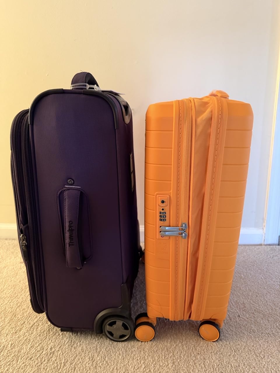 4 KIX 3.0 Carry-On Softside Expandable Luggage with 4 Spinner Wheels, Sapphire Blue customer photo 2