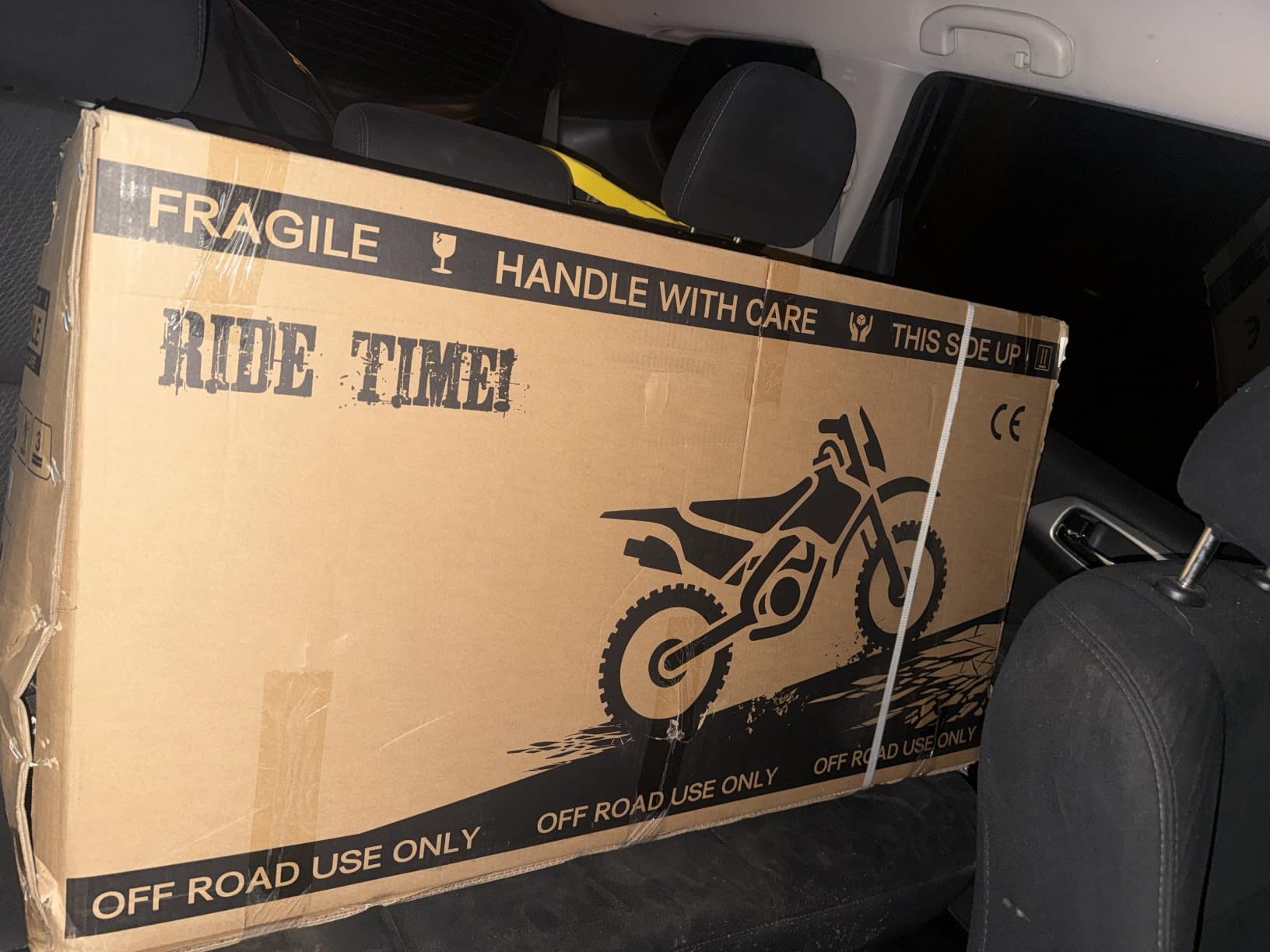 Kids Dirt Bike for 8-14, 2-Stroke Gas Dirt Bike, Black, CPC Listed | 50cc Dirt Bike with Front Rear Disc Brakes, 10In Off-Road Tires, Shock Absorption, Seat Height 23.6in, Max Speed 40Mph customer photo 2