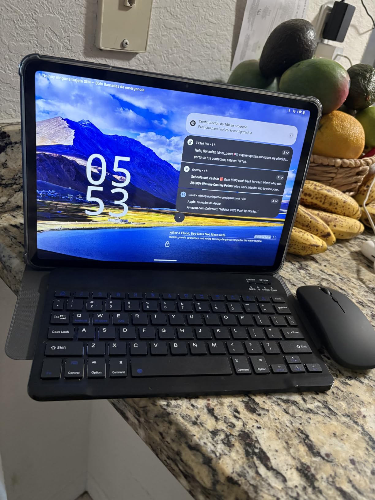2026 Upgraded 12.2 inch Tablet, Android 16 Tablet with Keyboard, 2.5K QHD Display for High-Res Gaming/Art/Productivity, Up to 48GB+256GB+2TB TF,Octa-Core/10000mAh/Widevine L1/GMS/GPS/4-year Warranty customer photo 1